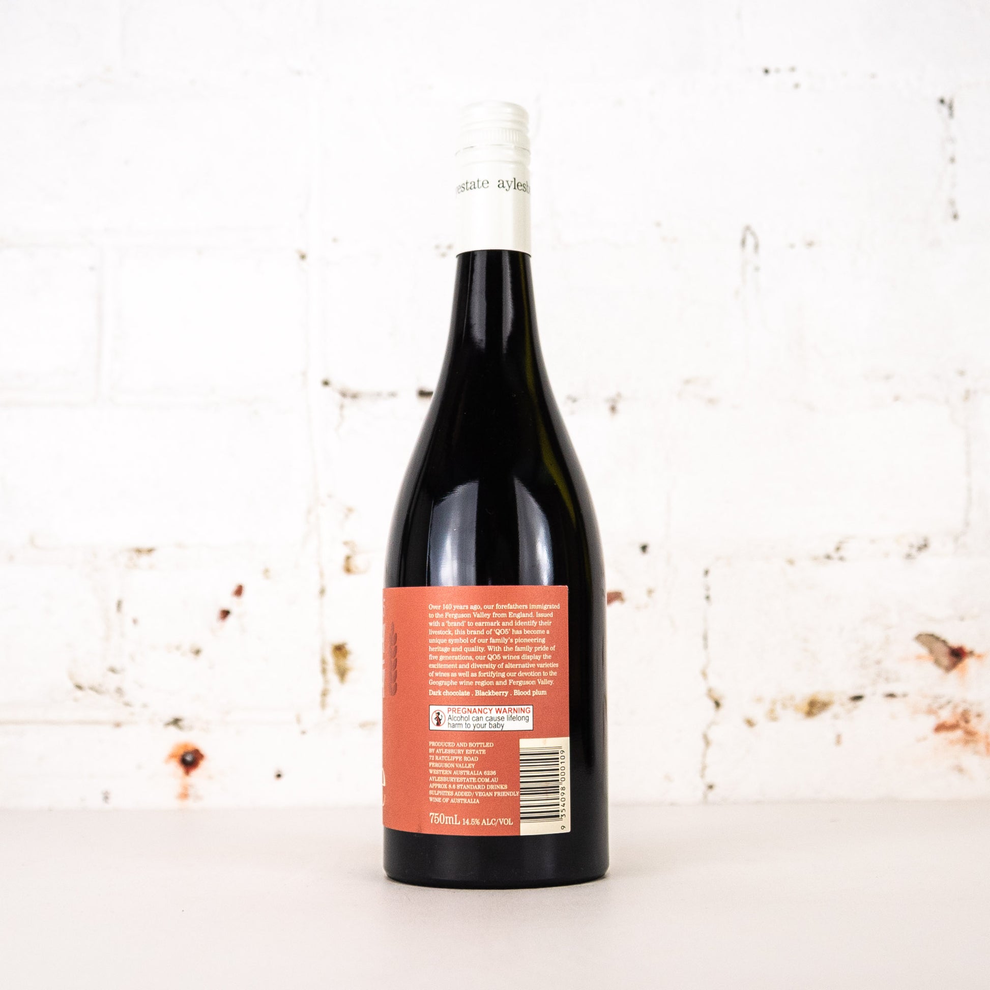 Aylesbury Estate - QO5 Tempranillo 750ml