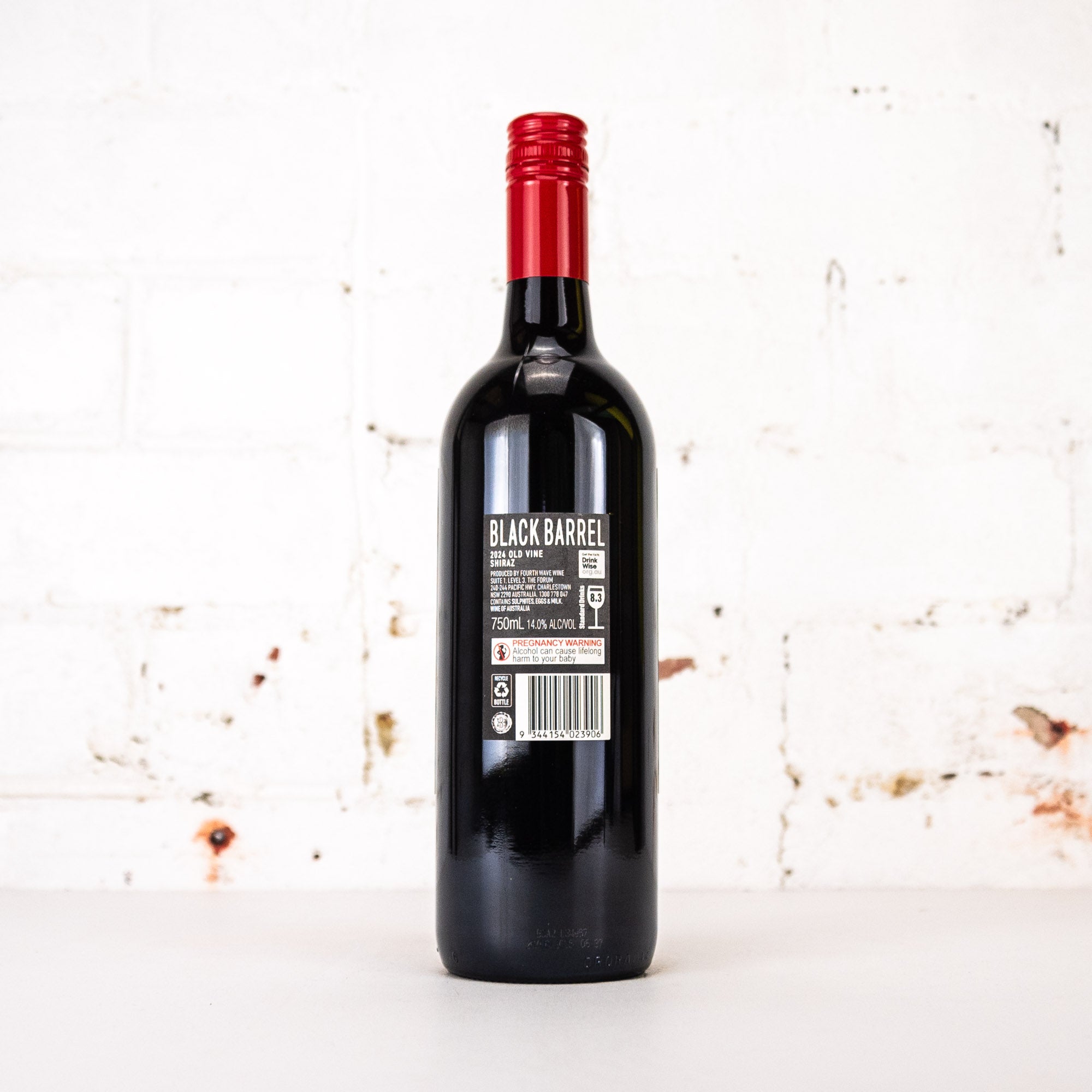 Black Barrel - Old Vine Shiraz 750ml