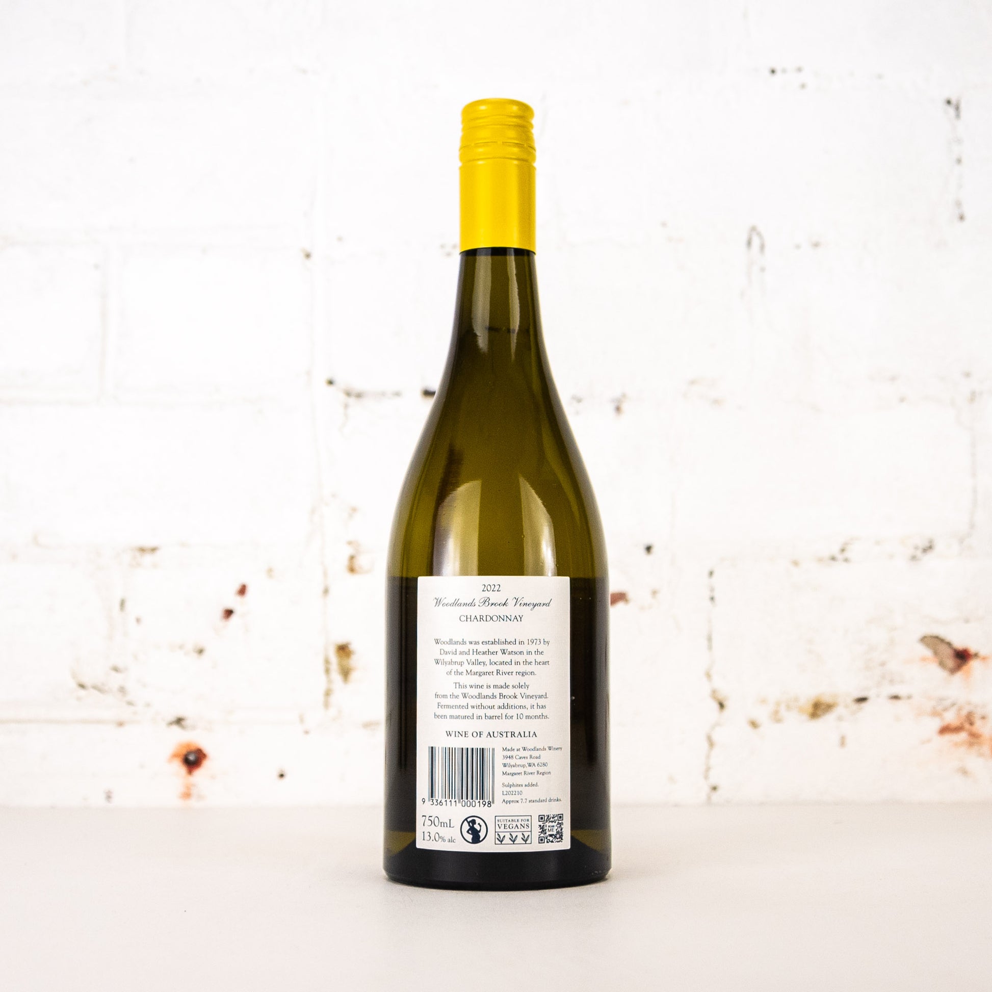 Woodlands - Brook Vineyard Chardonnay 2022 750ml