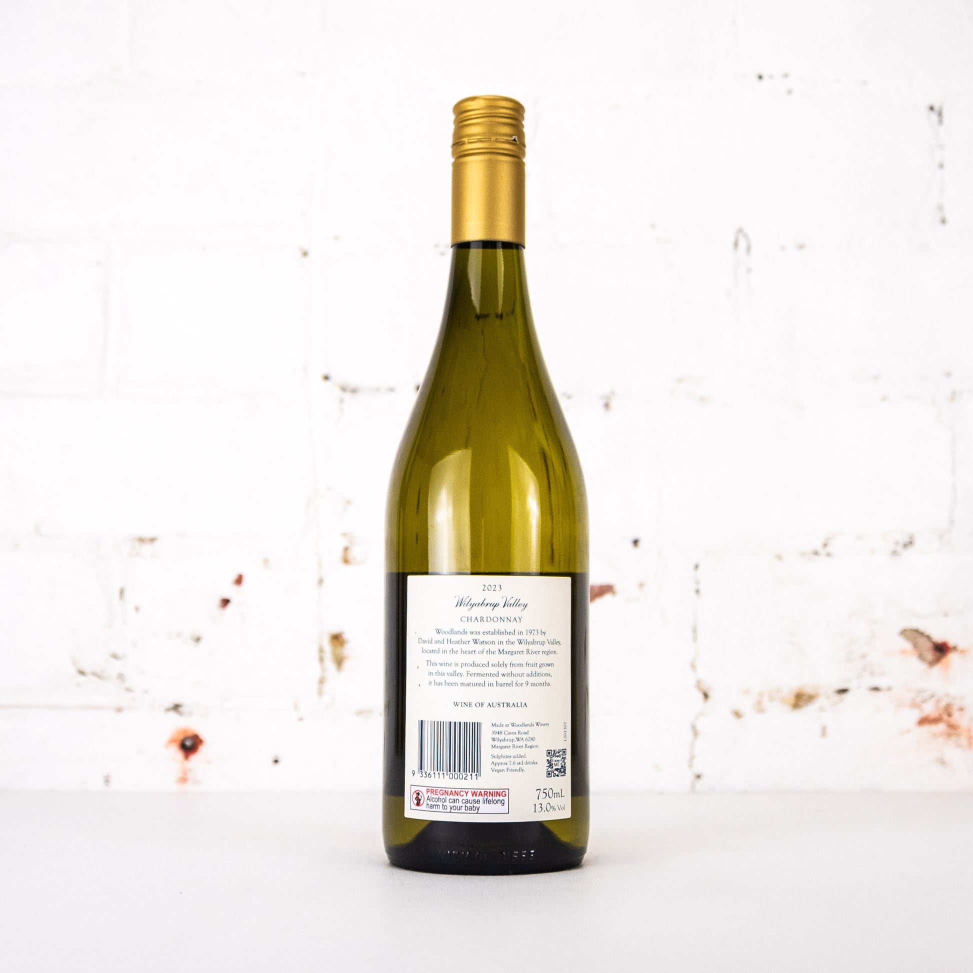 Woodlands - Wilyabrup Valley Chardonnay 2023 750ml