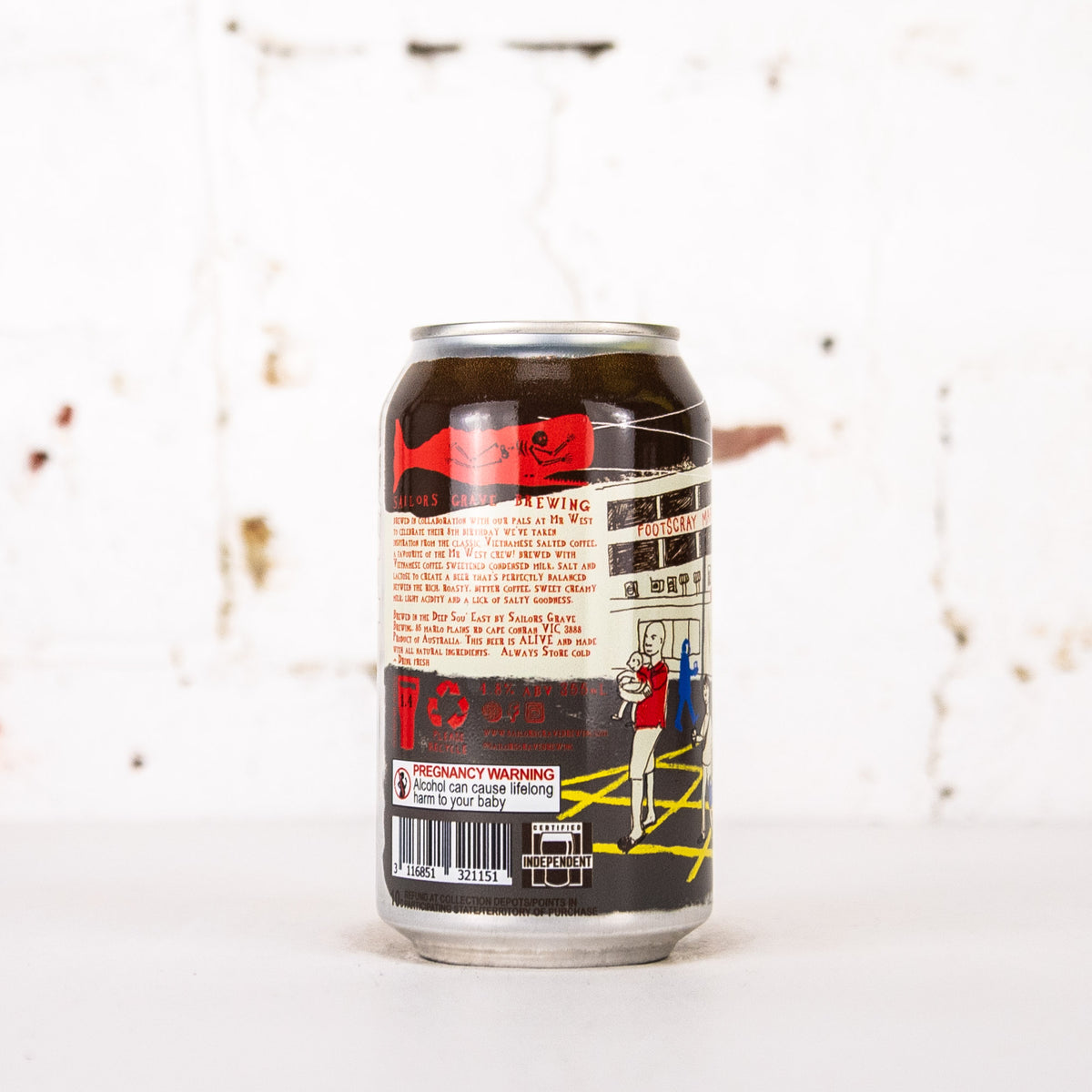 Sailors Grave x Mr West - 'Ca Phe Muoi' Vietnamese Coffee Sour