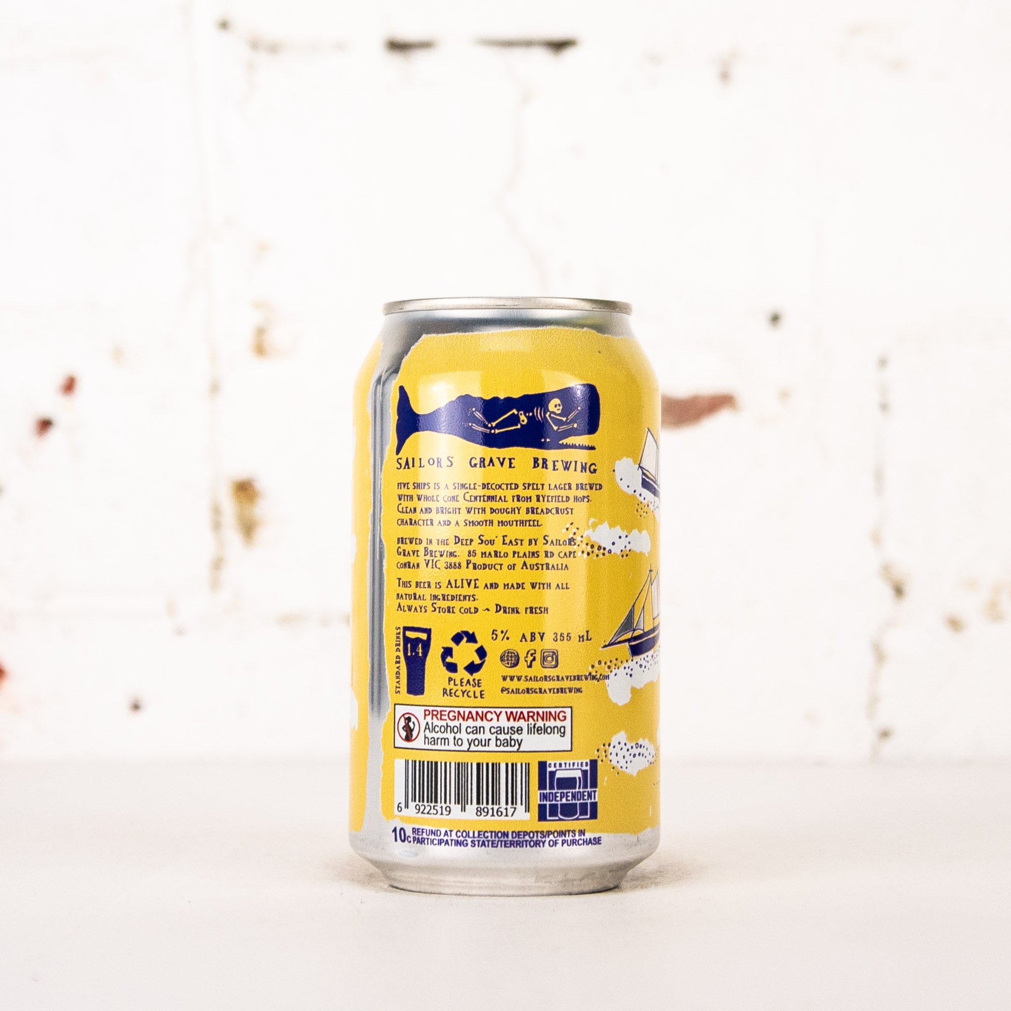Sailors Grave - Five Ships Spelt Lager