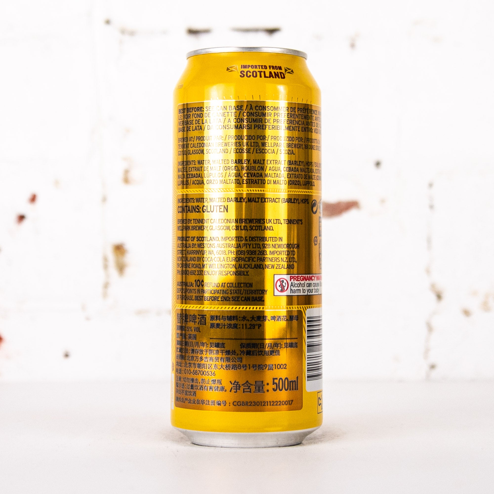 Tennent's - Lager 500ml