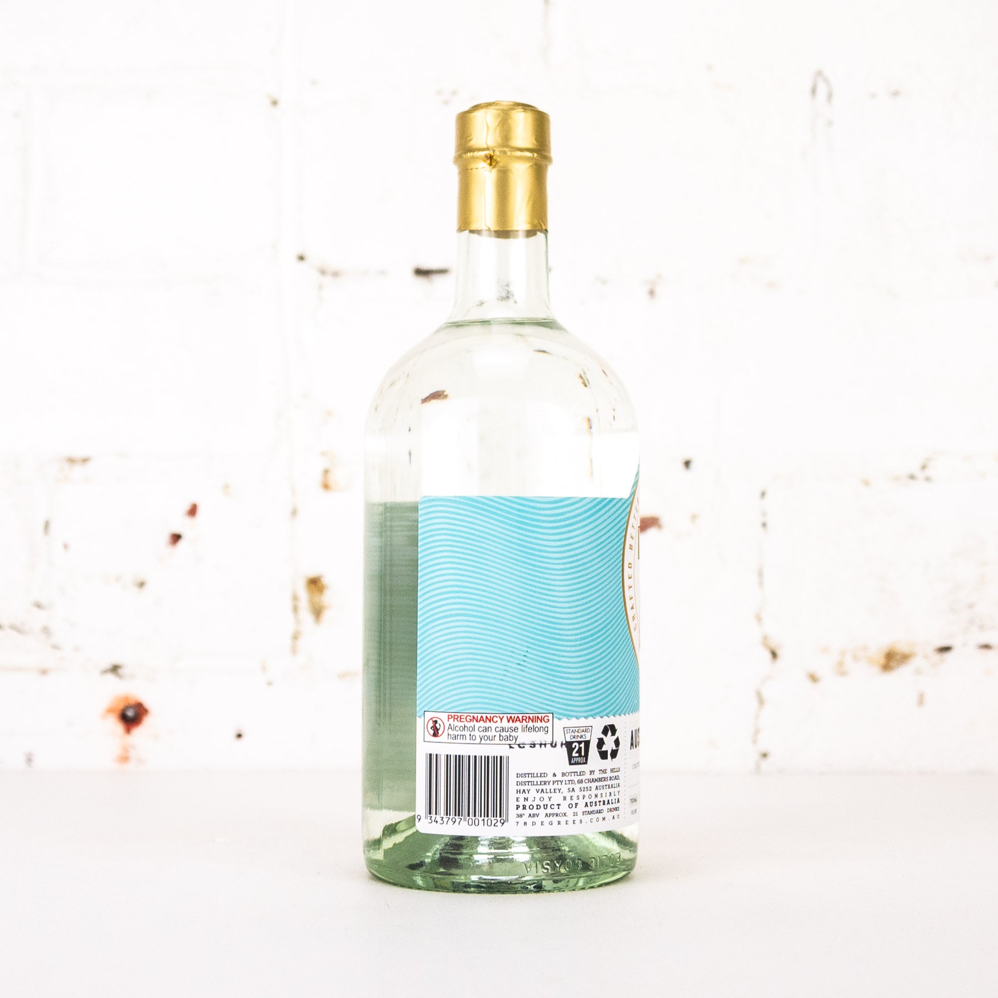 78 Degrees - Australian Vodka 700ml