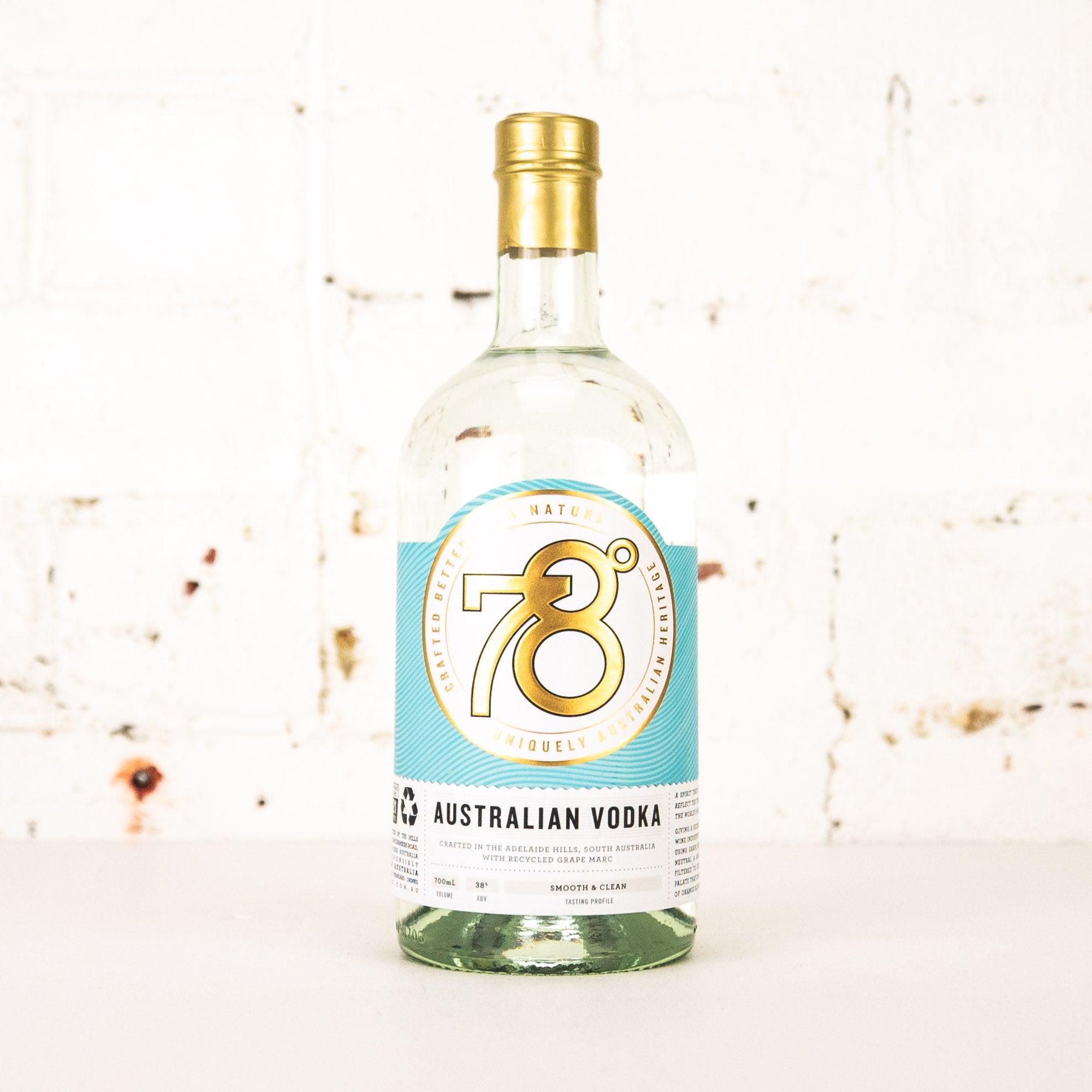 78 Degrees - Australian Vodka 700ml