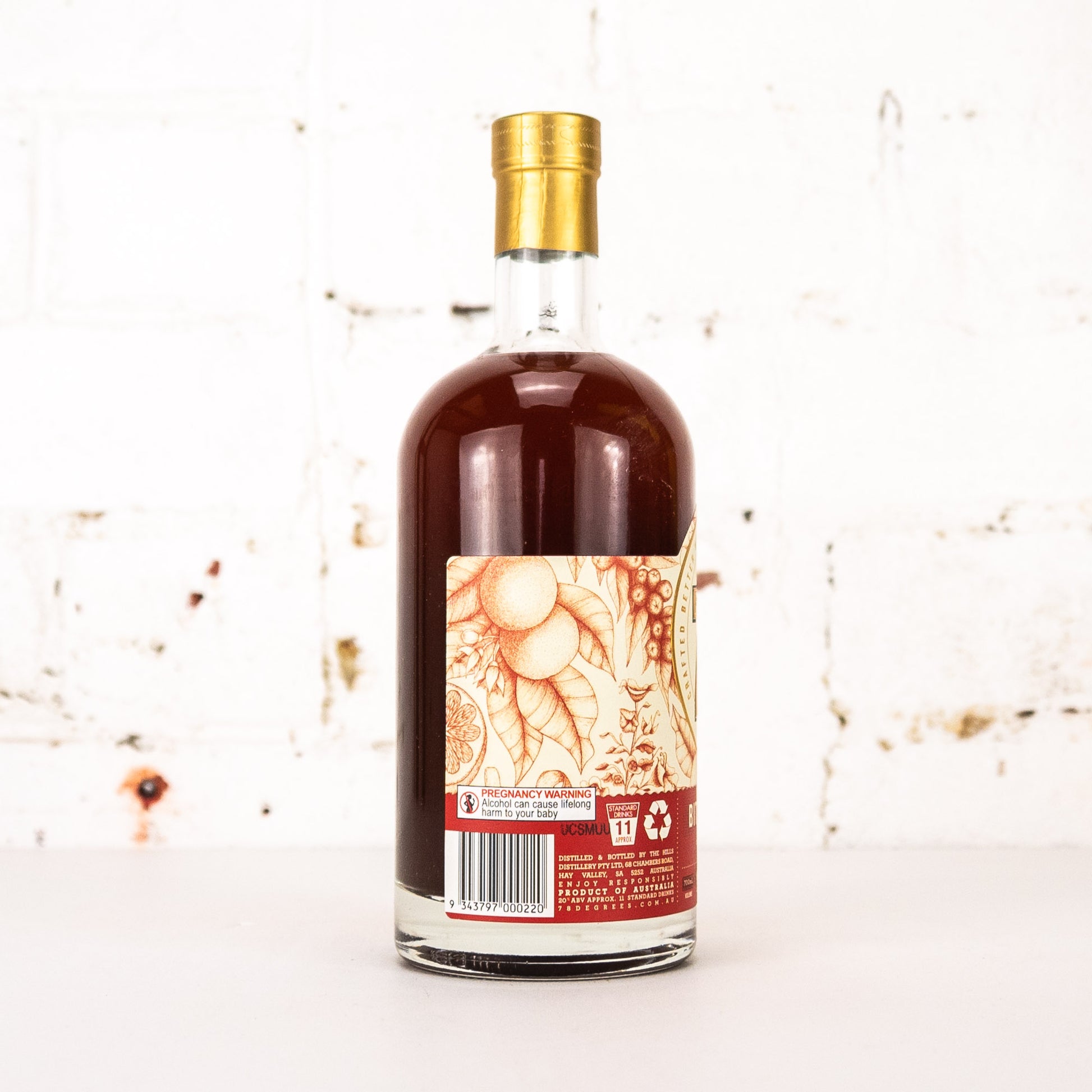 78 Degrees - Bitter Orange 700ml