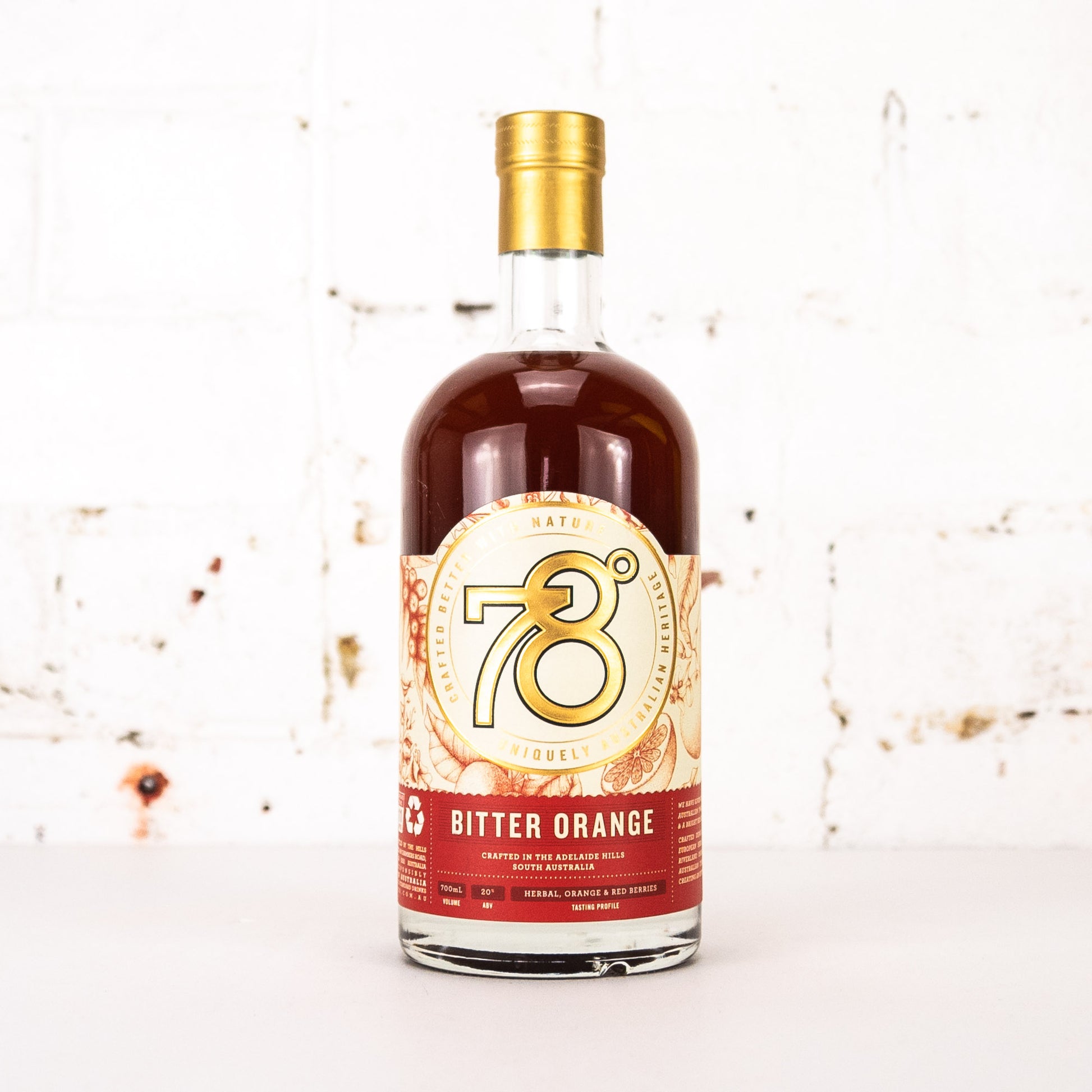 78 Degrees - Bitter Orange 700ml