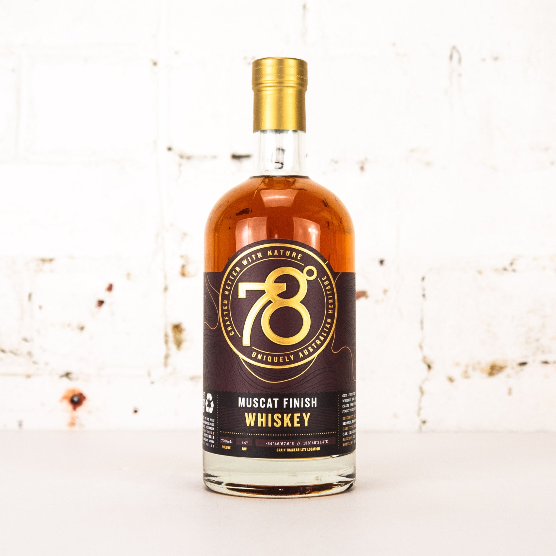 78 Degrees - Muscat Finish Whisky 700ml
