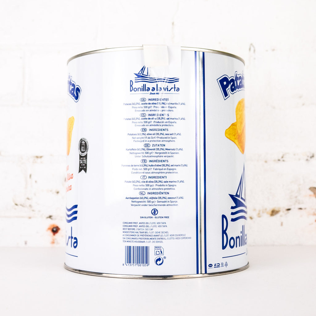 Bonilla A La Vista - Patatas Fritas Tin 500g