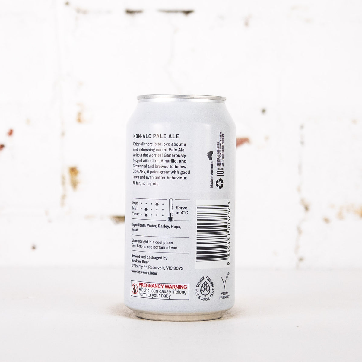 Hawkers - Non Alc Pale Ale
