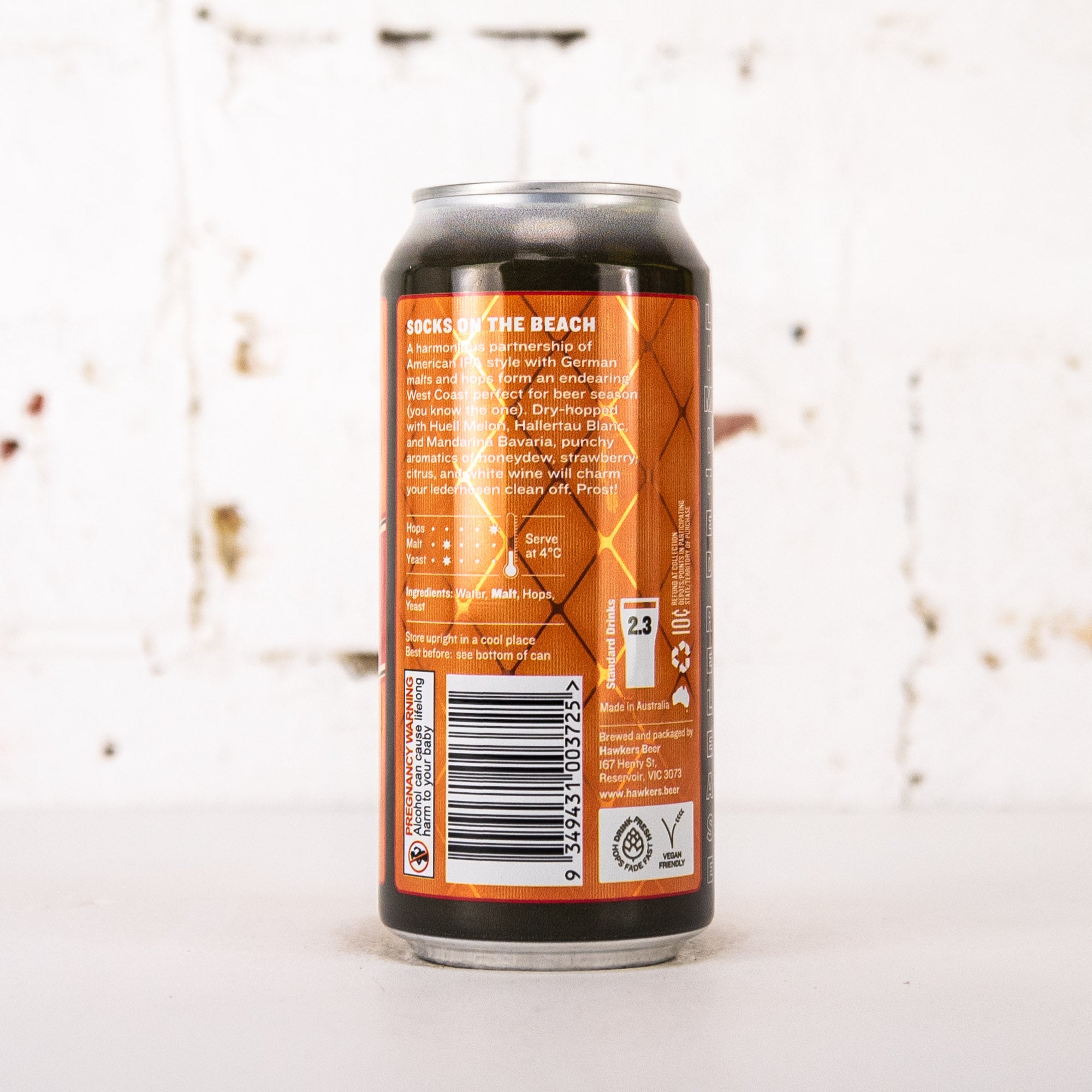 Hawkers - Socks on the Beach German West Coast IPA