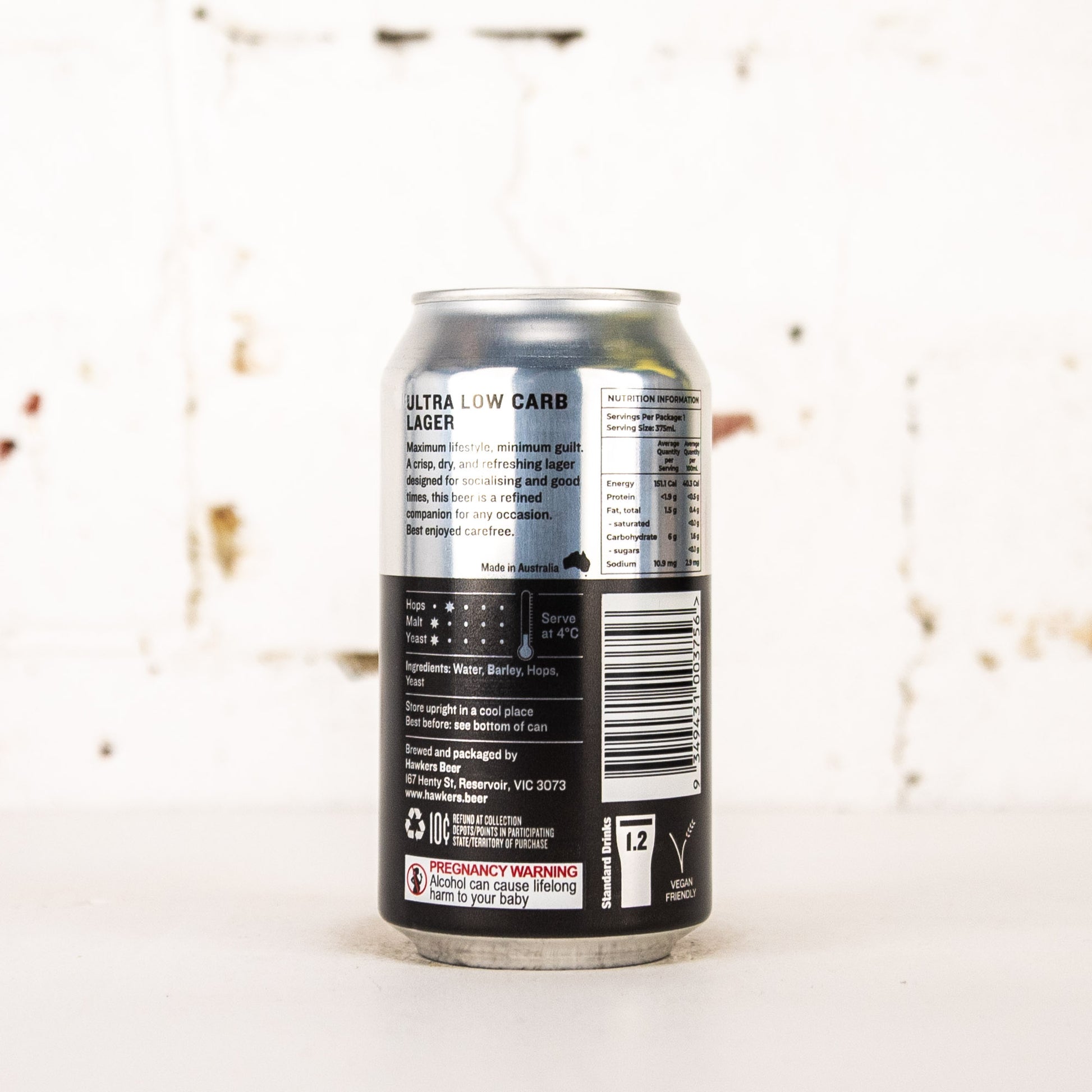 Hawkers - Ultra Low Carb Lager