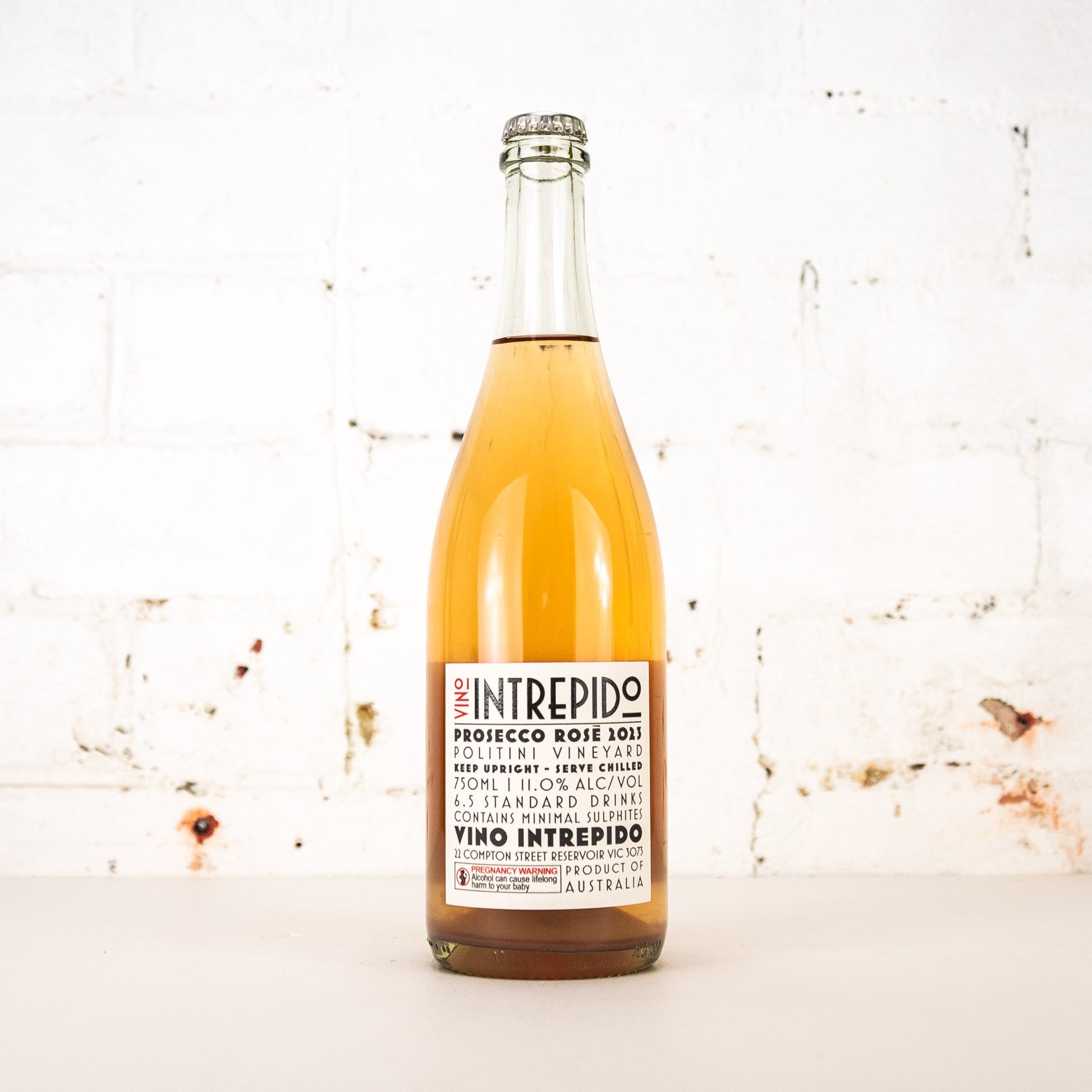 Vino Intrepido - Clear Cut Prosecco Rose 750ml