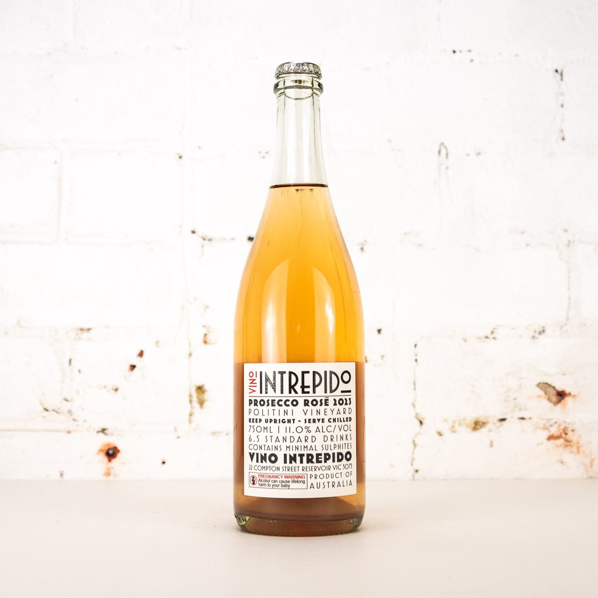 Vino Intrepido - Clear Cut Prosecco Rose 750ml