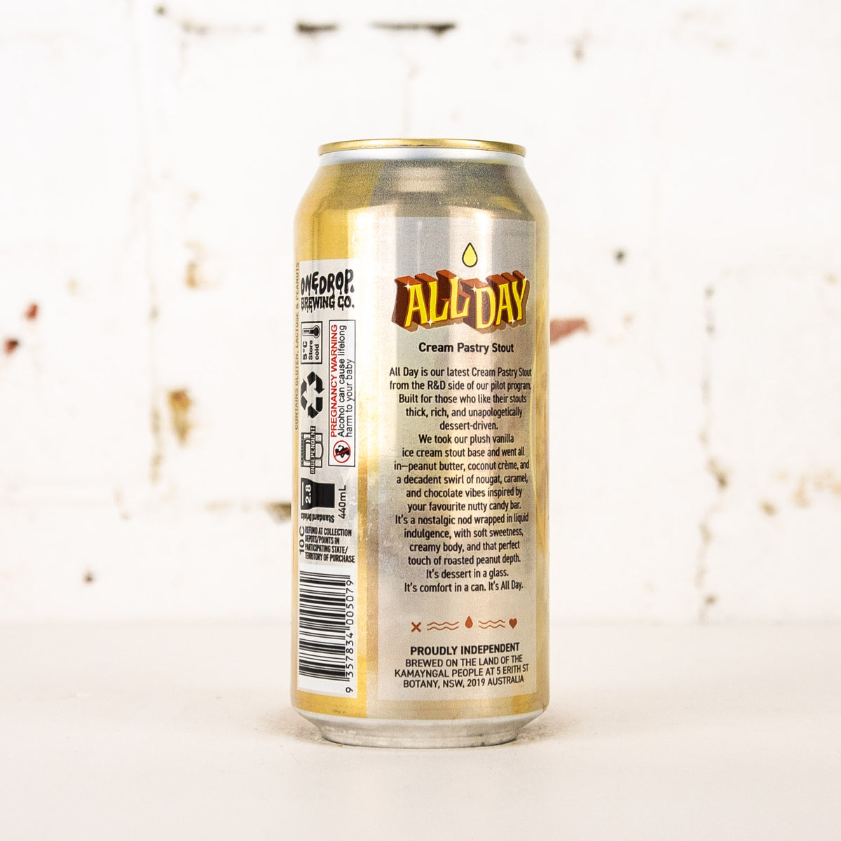One Drop - All Day Cream Pastry Stout