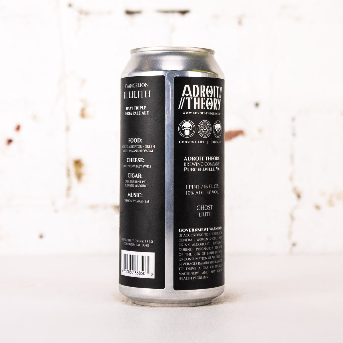 Adroit Theory - Evangelion II. Lilith Hazy Triple IPA