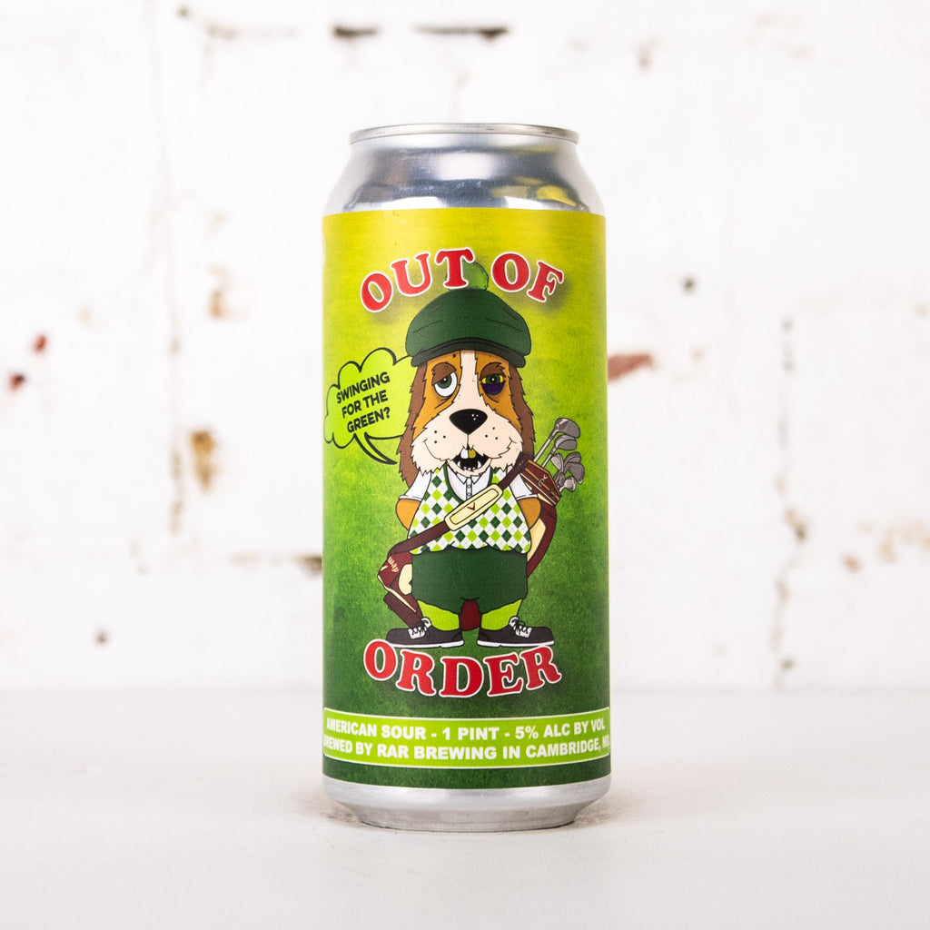 RaR - Out of Order: Swinging For The Green Smoothie Sour