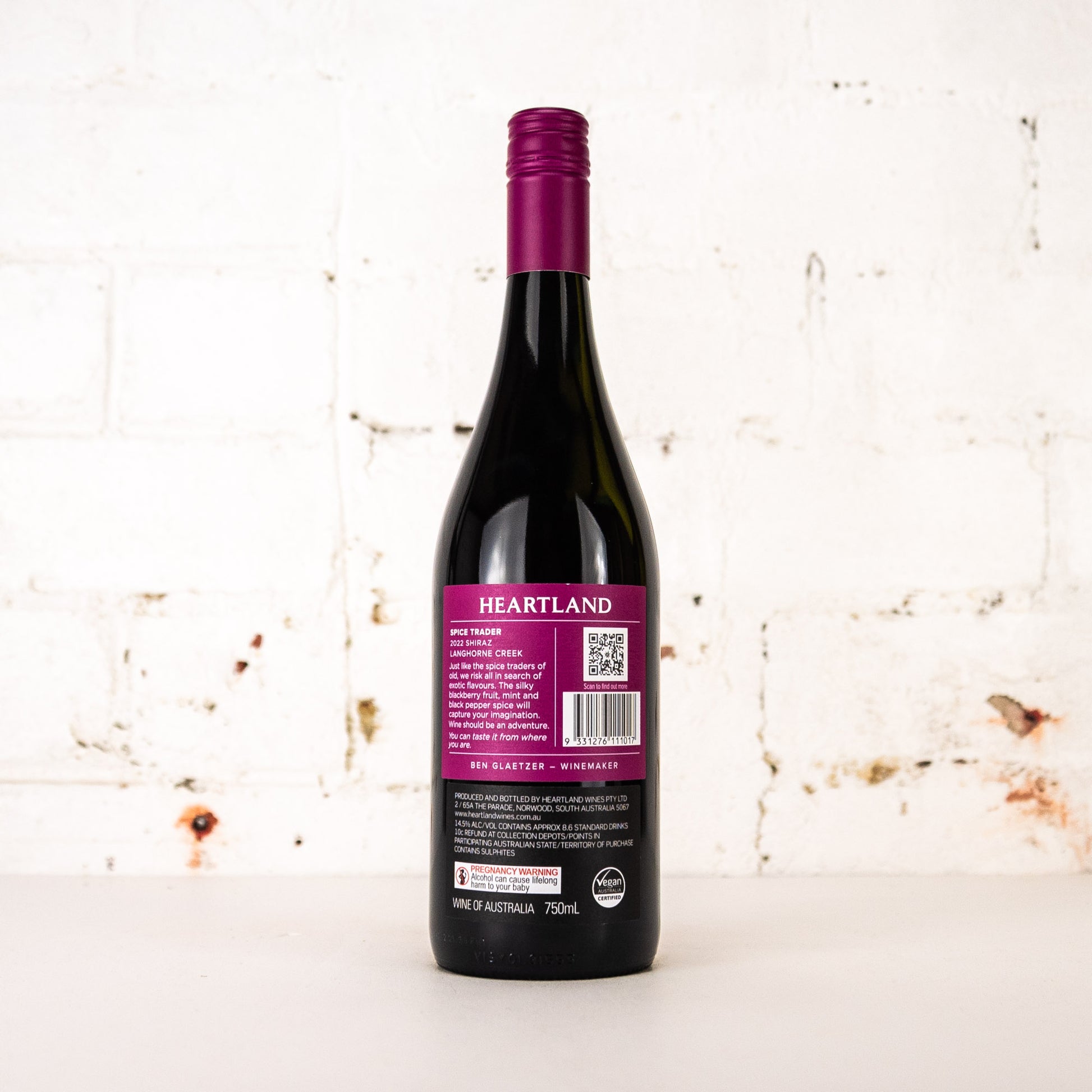 Heartland - Spice Trader Shiraz 750ml