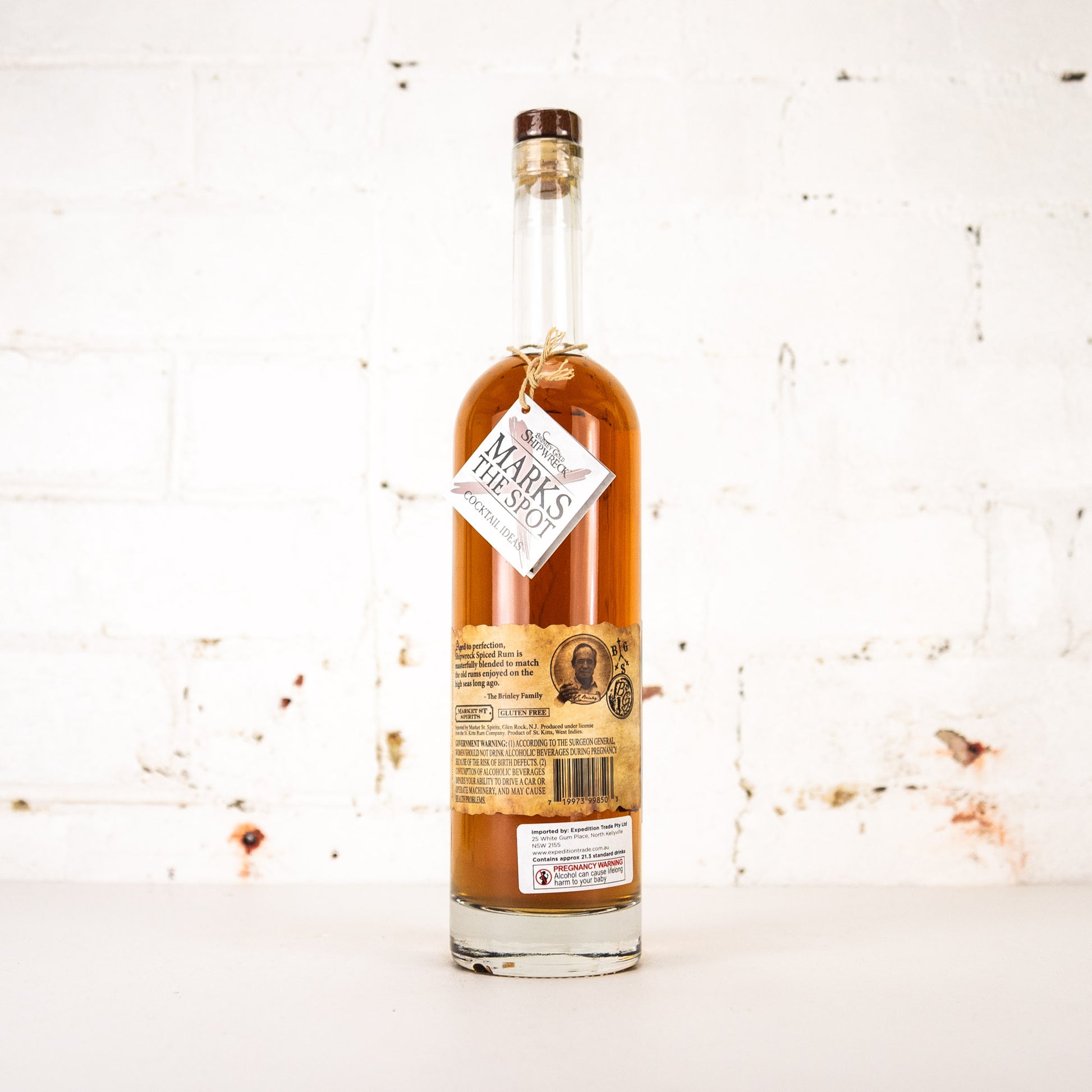 Brinley Gold - Shipwreck Spiced Rum 750ml