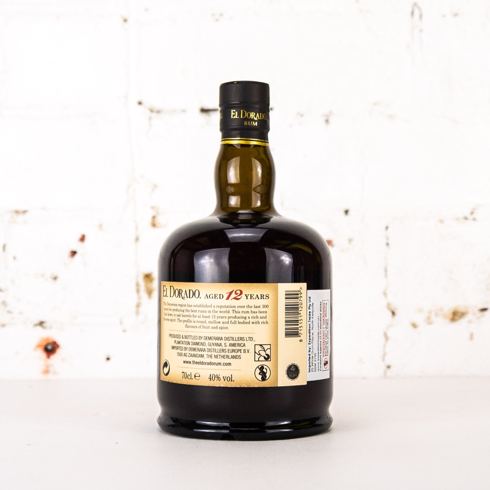 El Dorado - 12 YO Rum 700ml