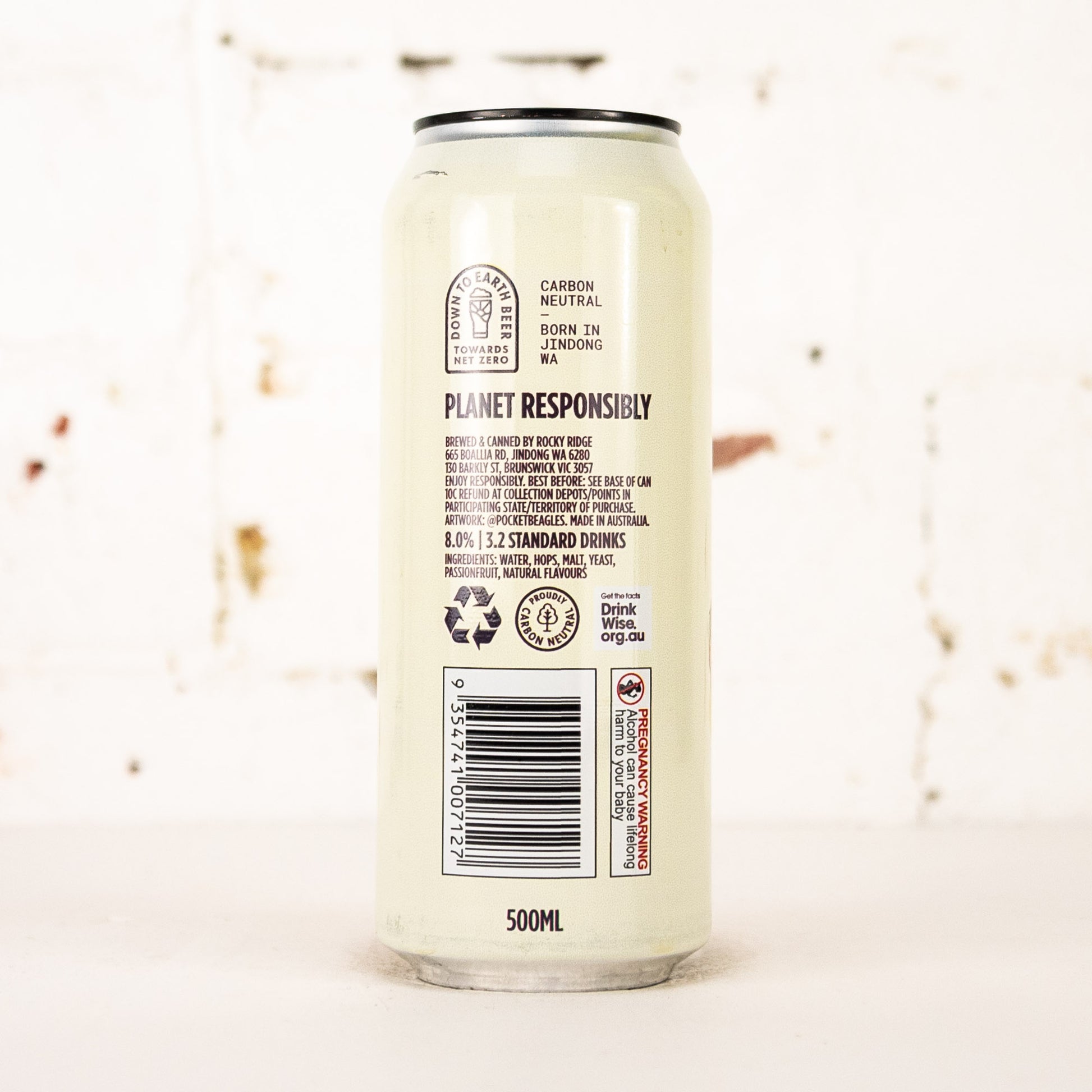 Rocky Ridge - Bahkauv Imperial Passionfruit Berliner Weisse