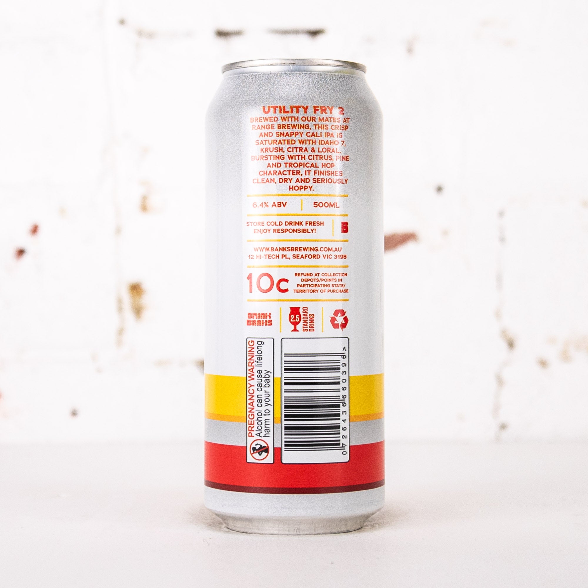 Banks x Range - 'Utility Fry 2' Cali IPA