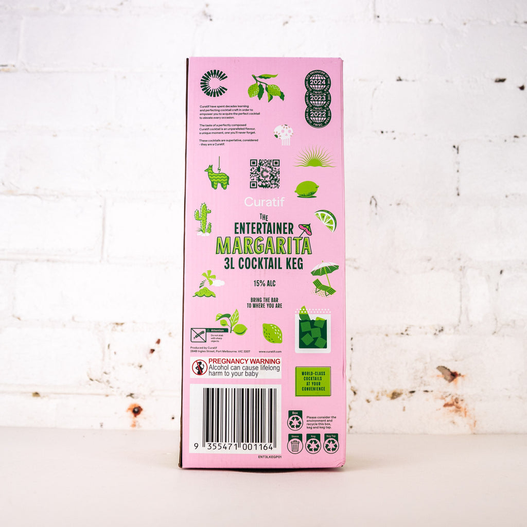 Curatif - The Entertainer Margarita 3L Party Keg