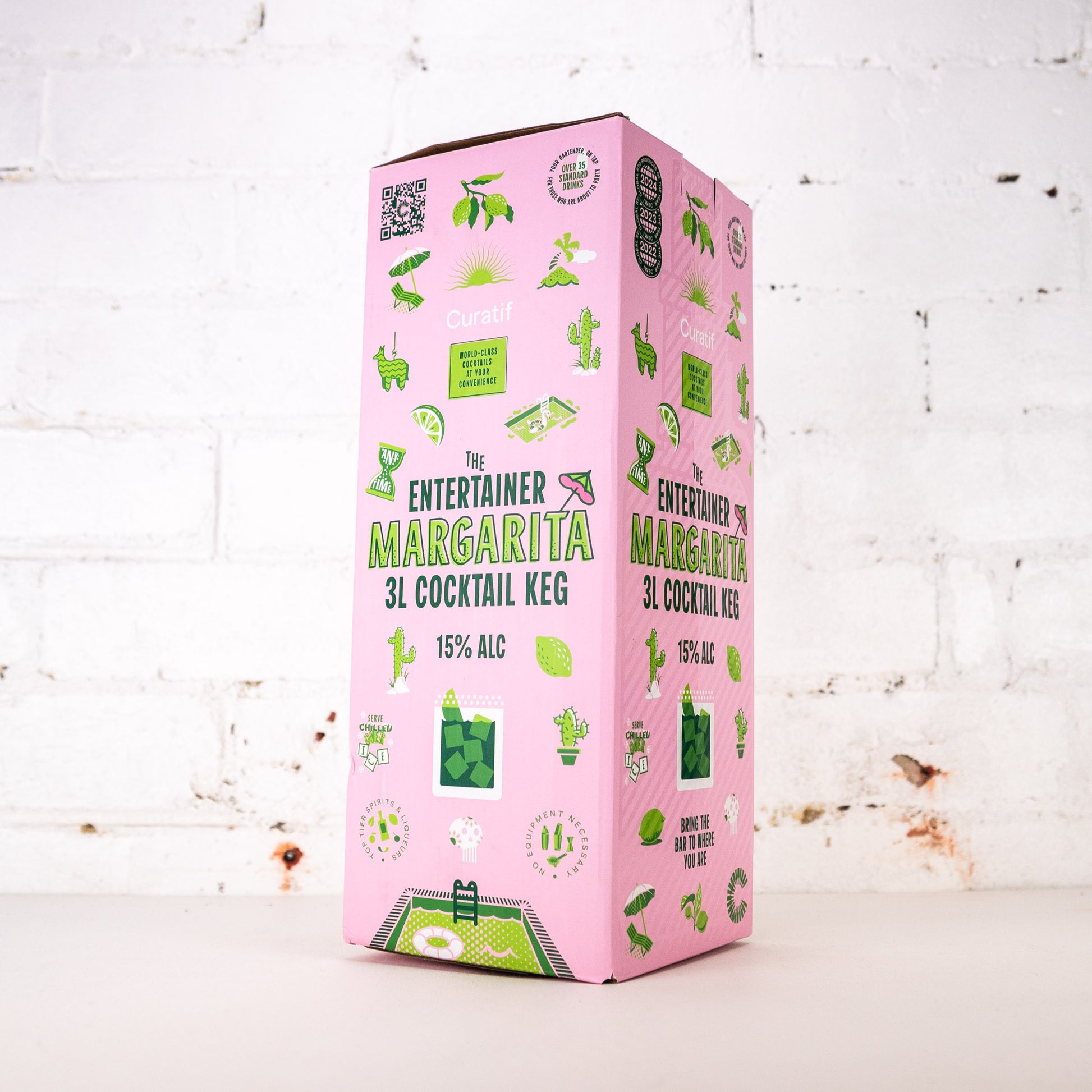 Curatif - The Entertainer Margarita 3L Party Keg