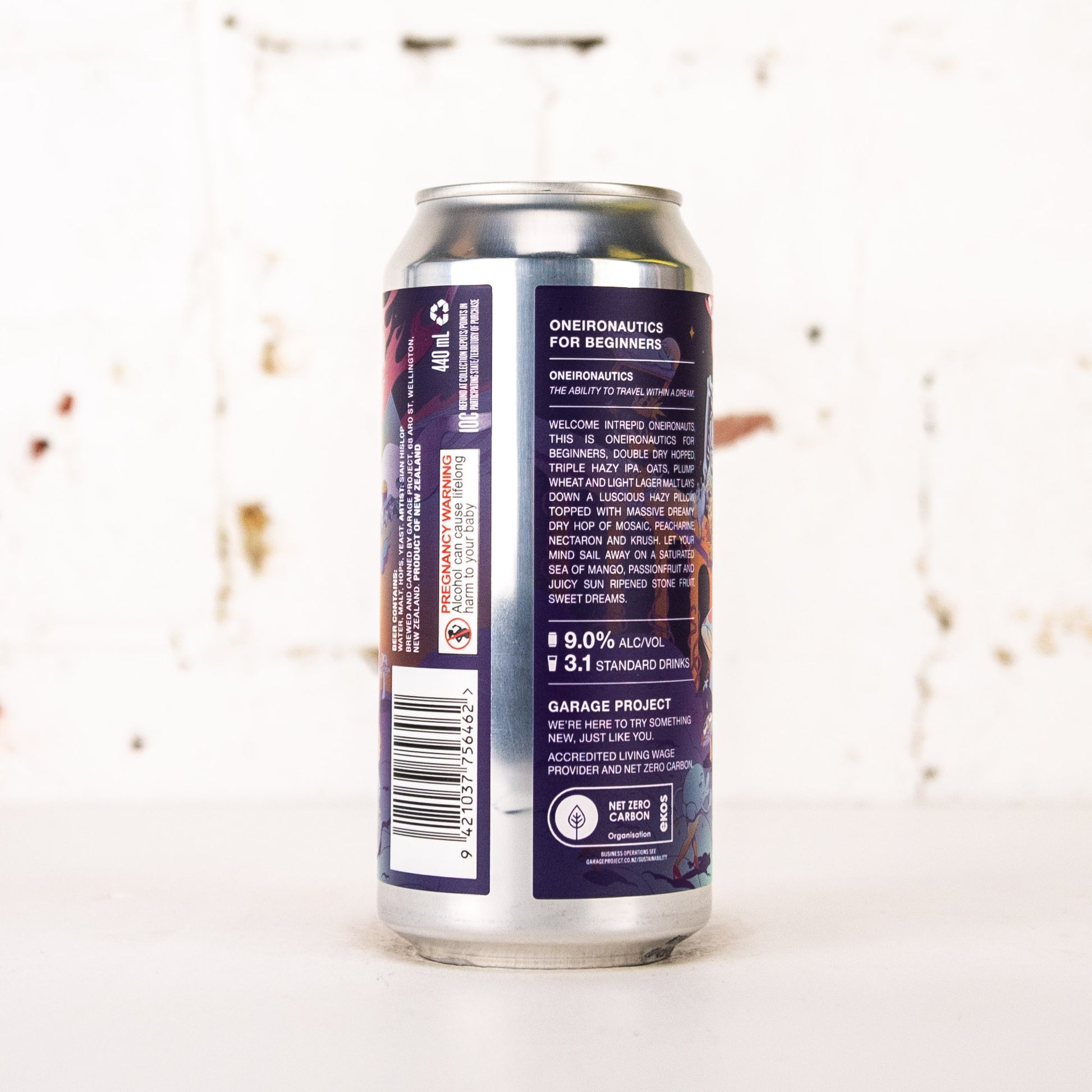 Garage Project - Oneironautics for Beginners DDH Triple IPA