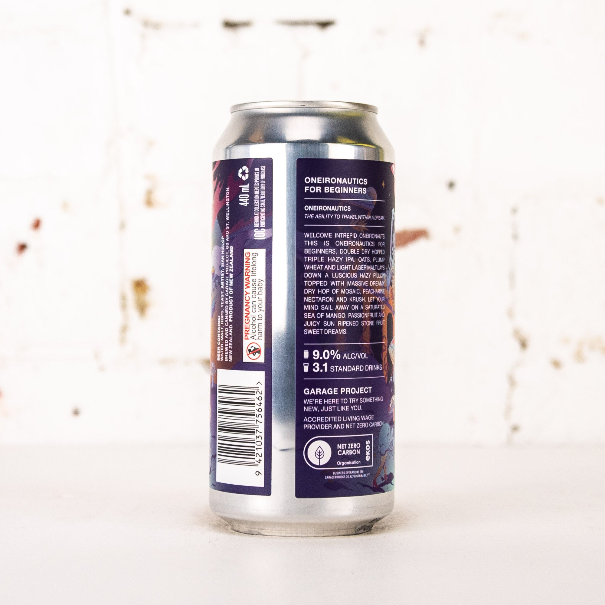 Garage Project - Oneironautics for Beginners DDH Triple IPA