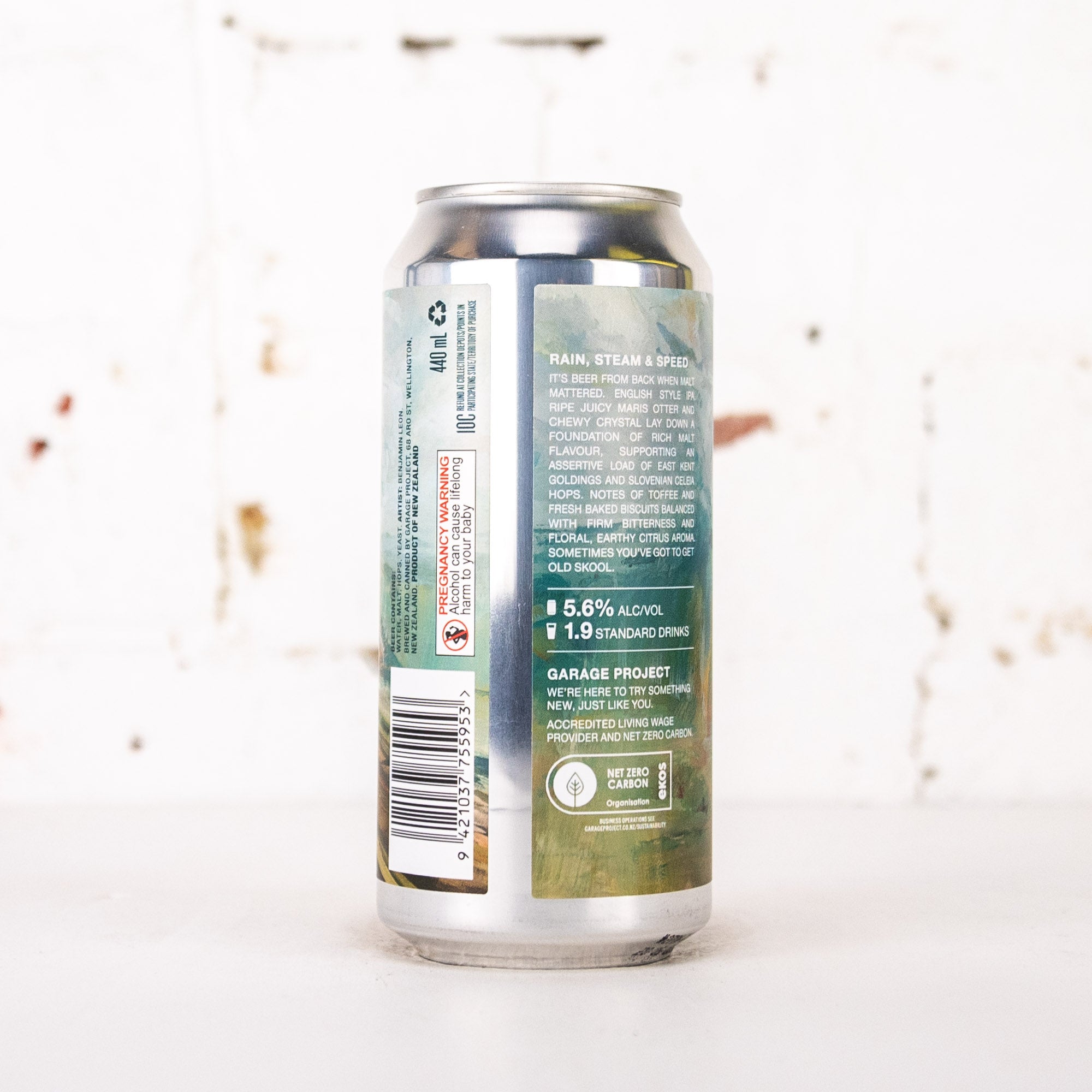 Garage Project - Rain, Steam & Speed English IPA