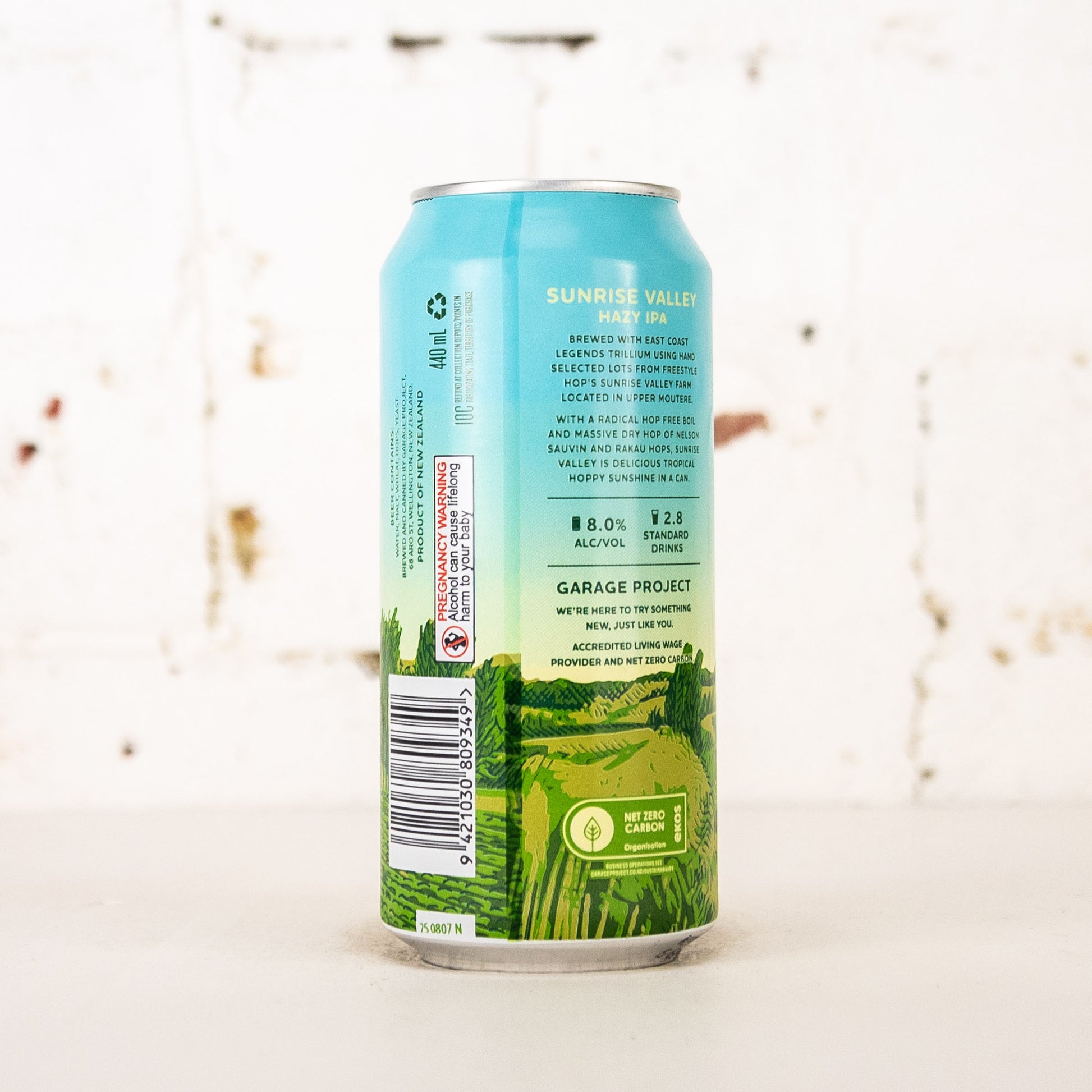 Garage Project x Trillium - 'Sunrise Valley' Hazy Double IPA