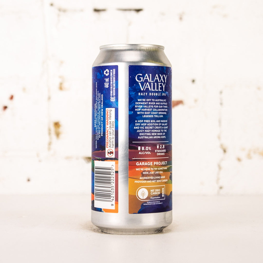 Garage Project x Trillium 'Galaxy Valley' Hazy Double IPA