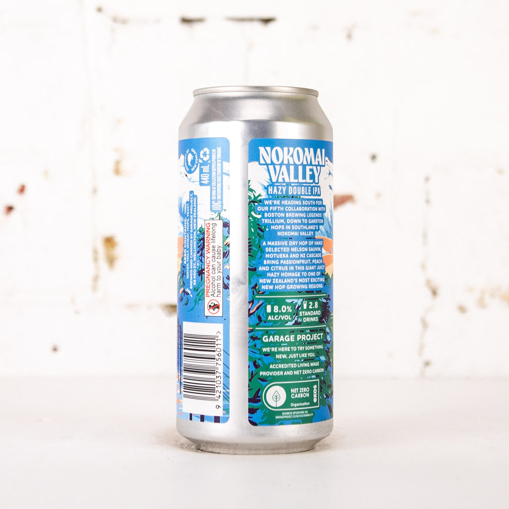 Garage Project x Trillium 'Nokomai Valley' Hazy Double IPA