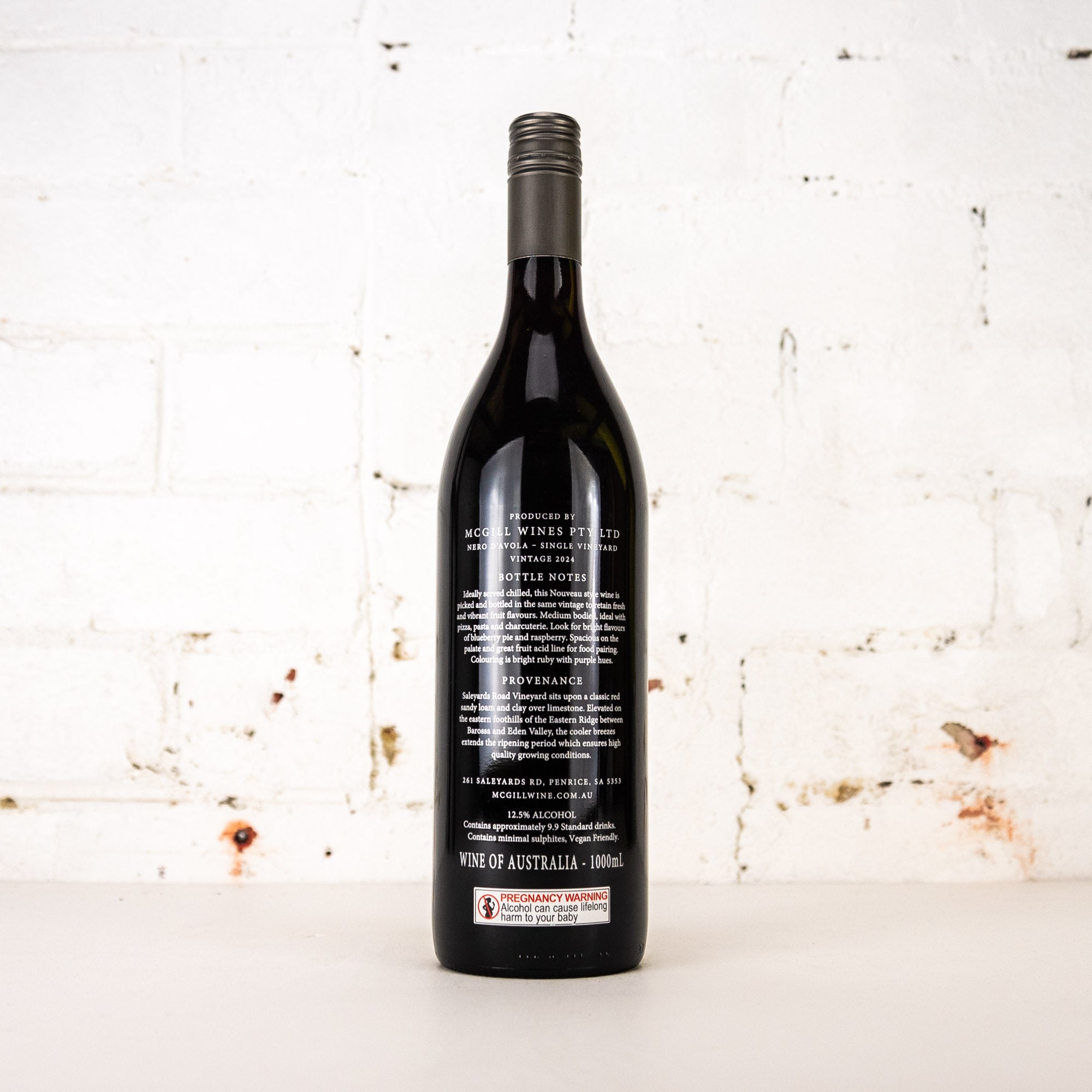 McGill - Nero d'Avola 2024 1L
