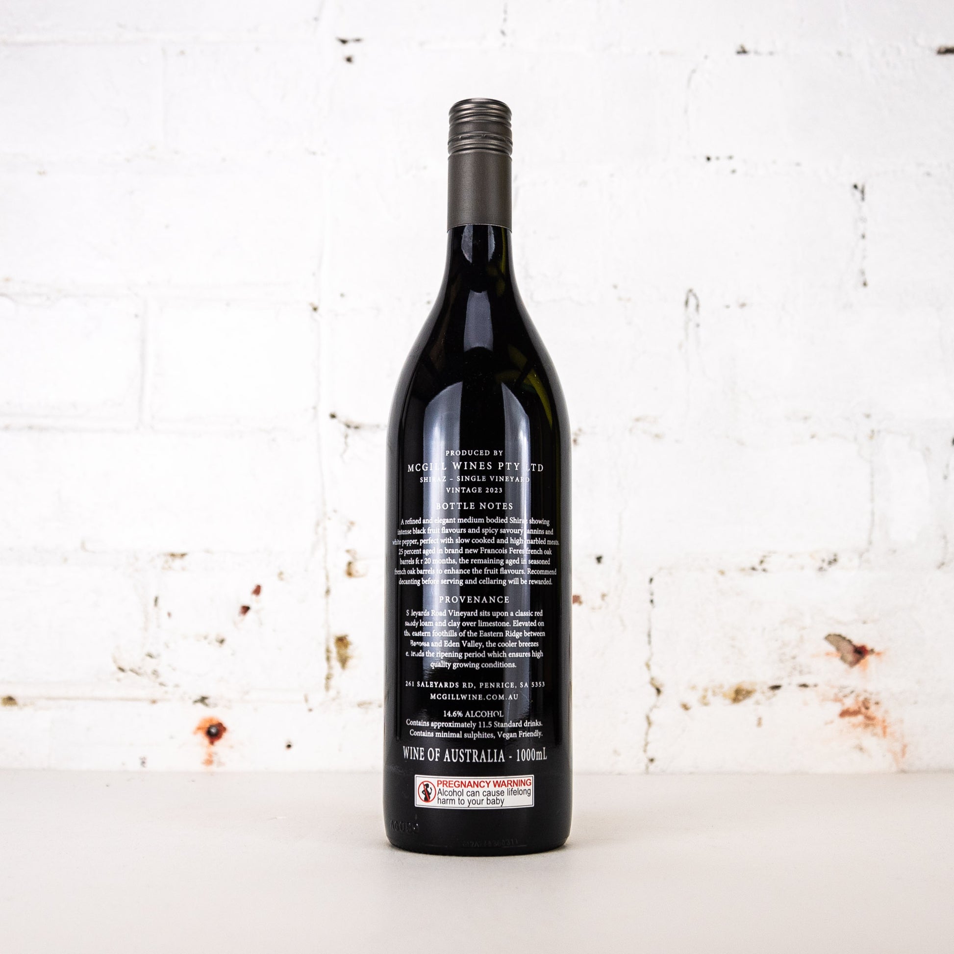 McGill - Reserve Shiraz 2023 1L