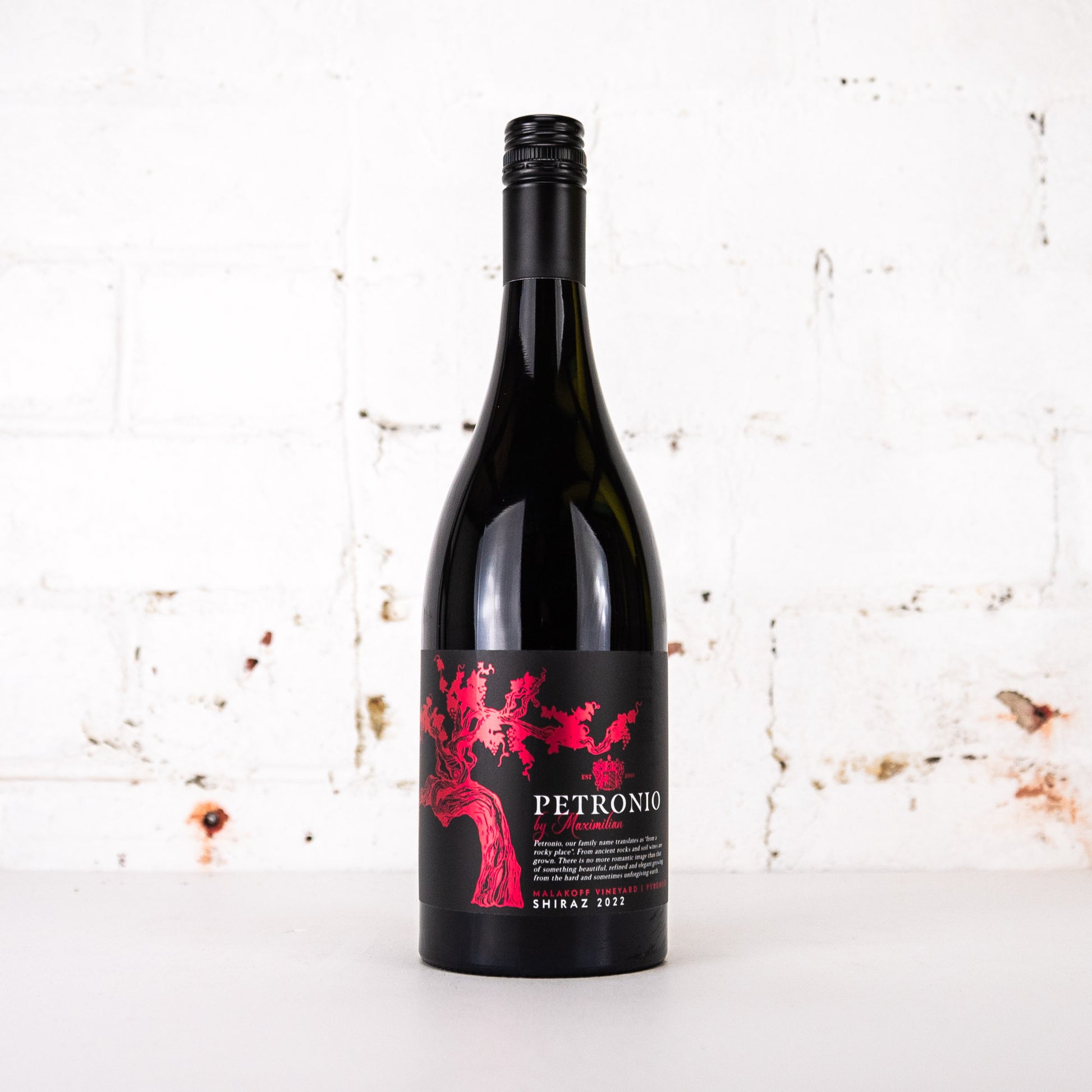 Petronio - Malakoff Vineyard Shiraz 750ml