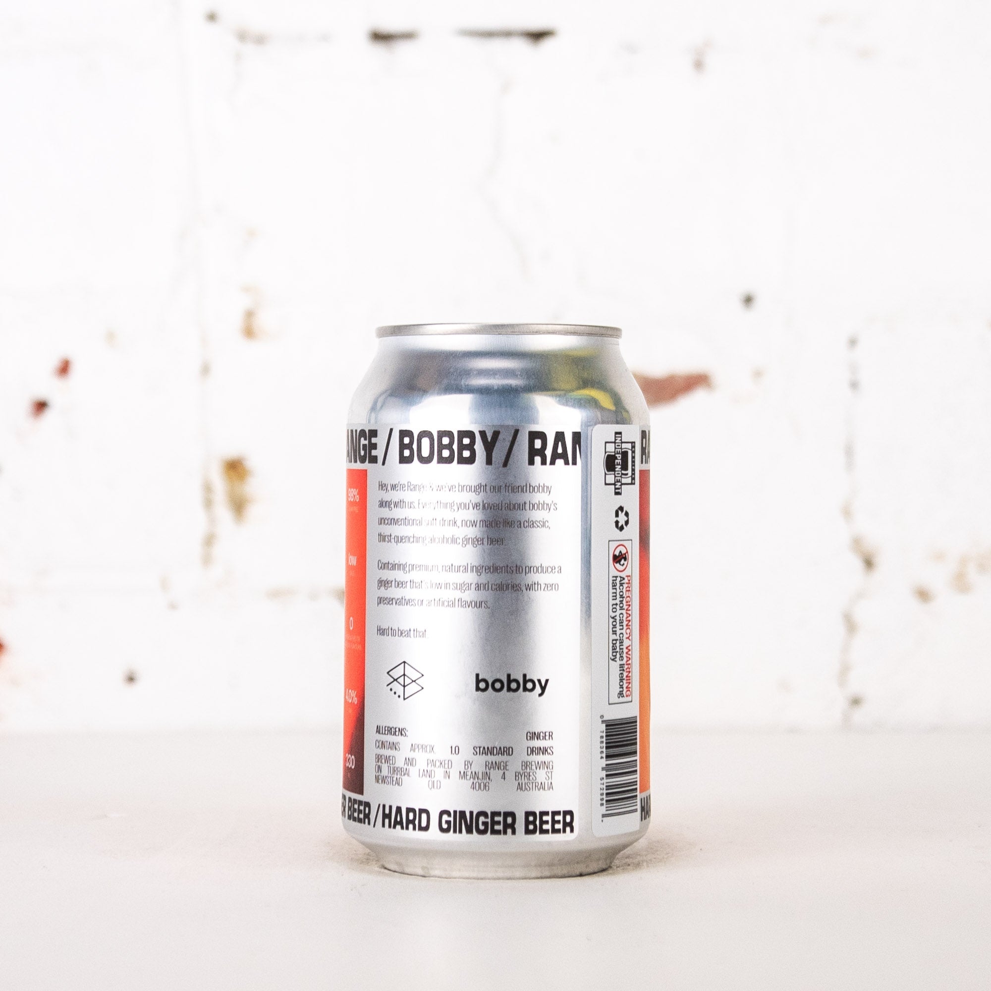 Range x Bobby - Hard Ginger Beer