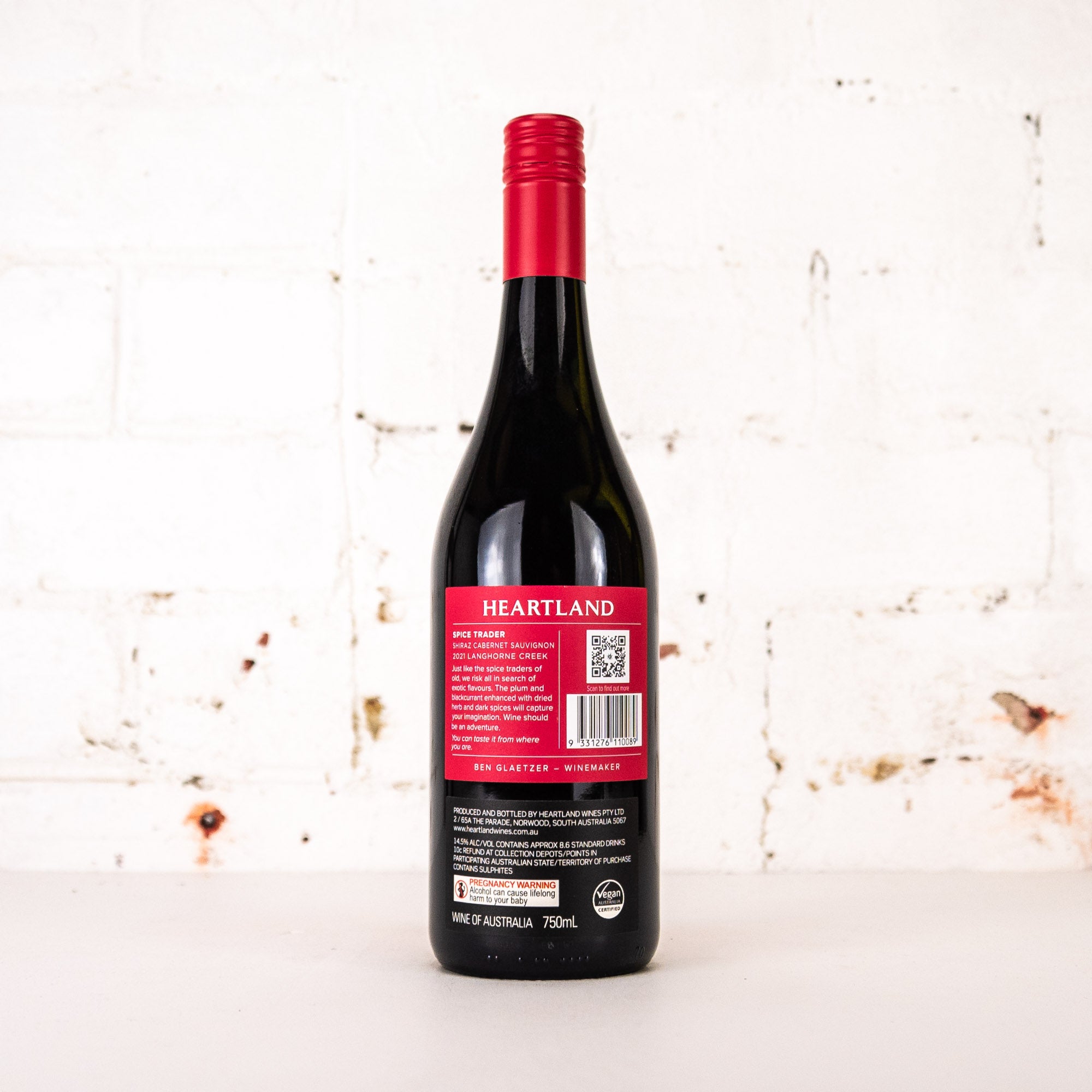 Heartland - Spice Trade Shiraz Cabernet 750ml – Carwyn Cellars