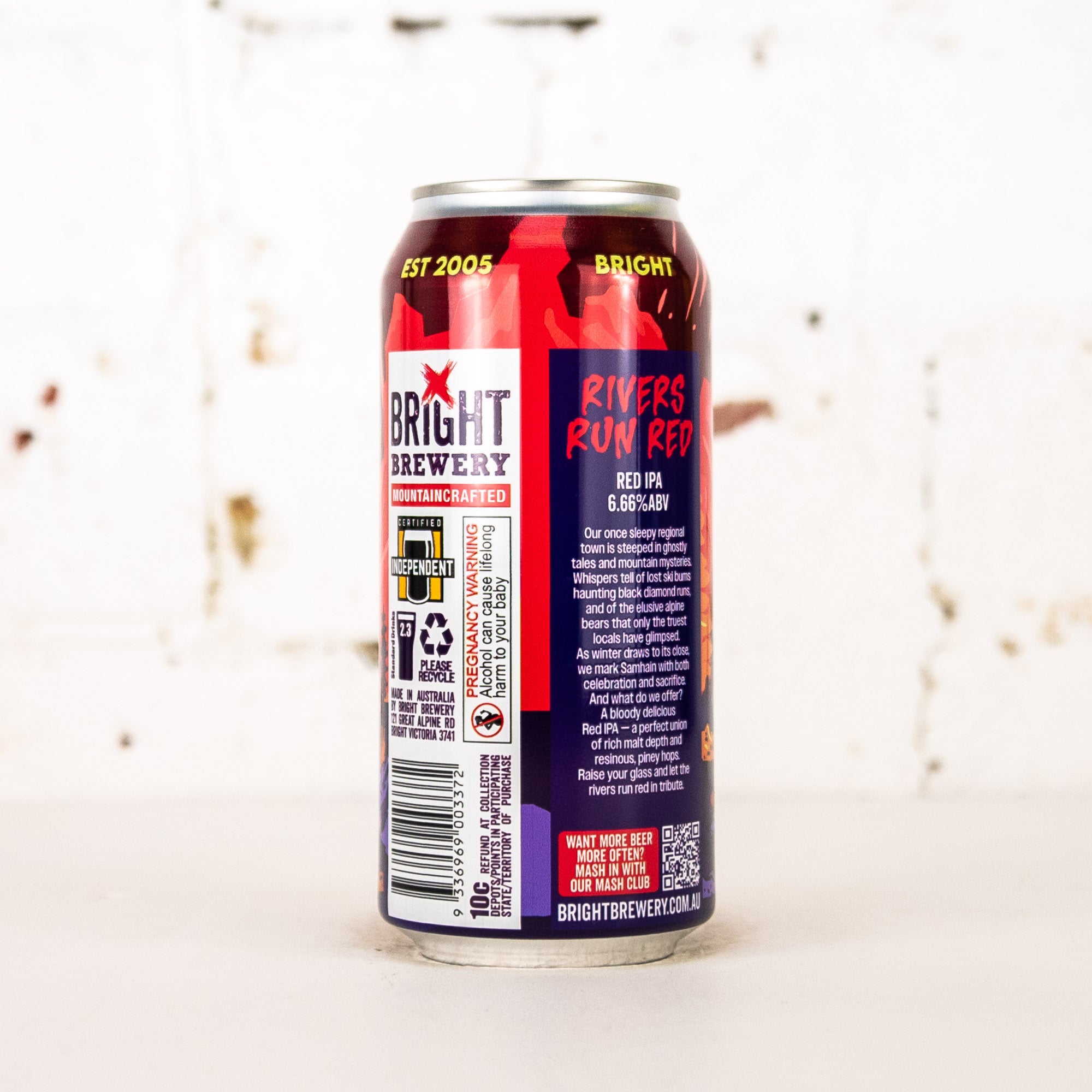 Bright - Rivers Run Red Red IPA