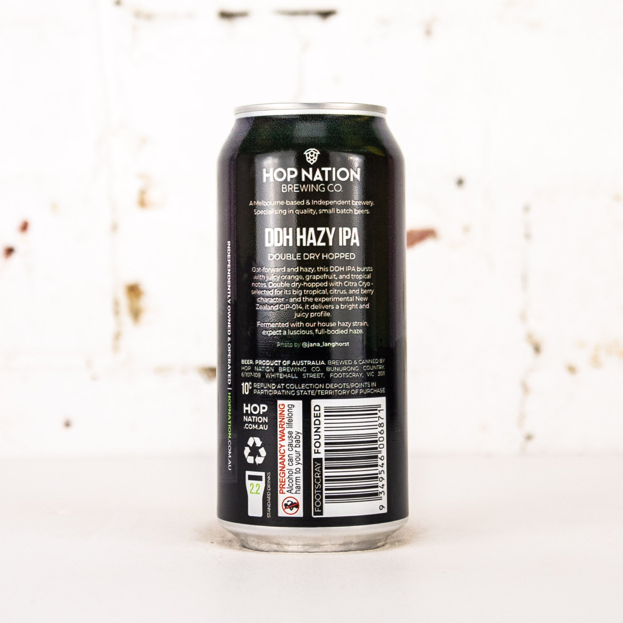 Hop Nation - DDH Hazy IPA