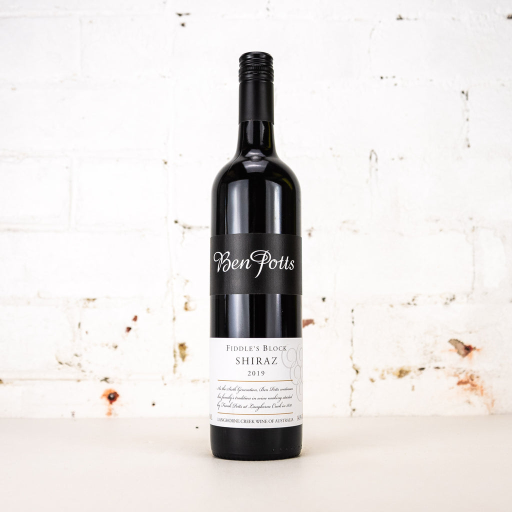 Ben Potts - Fiddler's Block Shiraz 2019 750ml