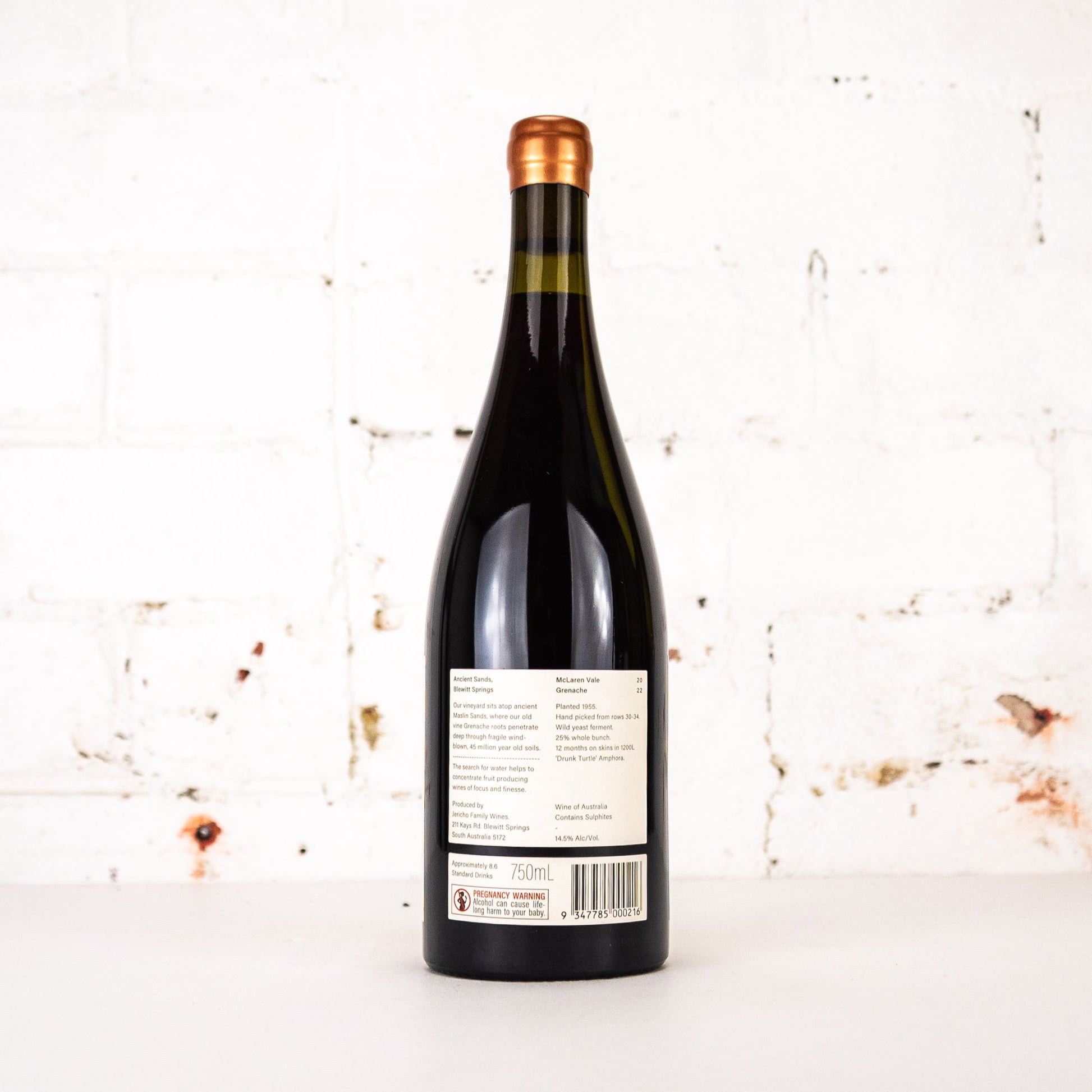 Jericho - Ancient Sands Grenache 2022 750ml