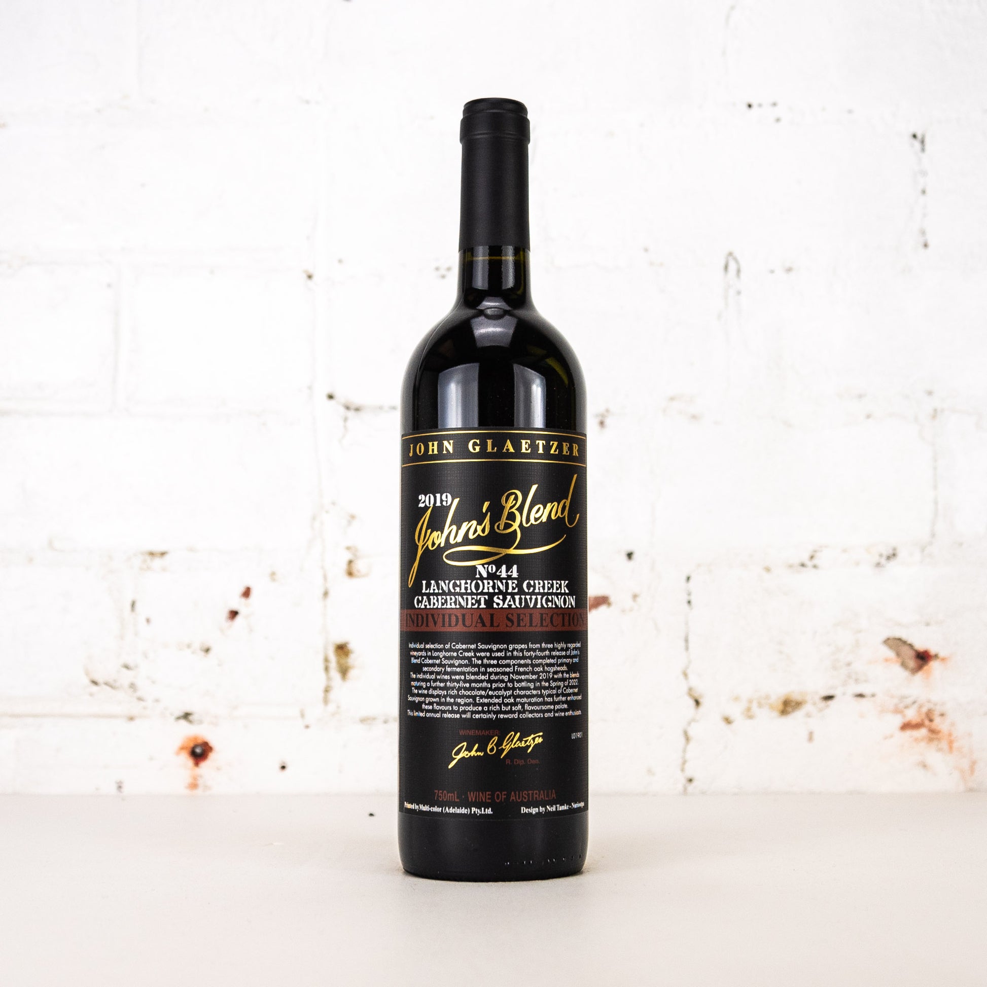 John Glaetzer - John's Blend Cabernet Sauvignon 750ml