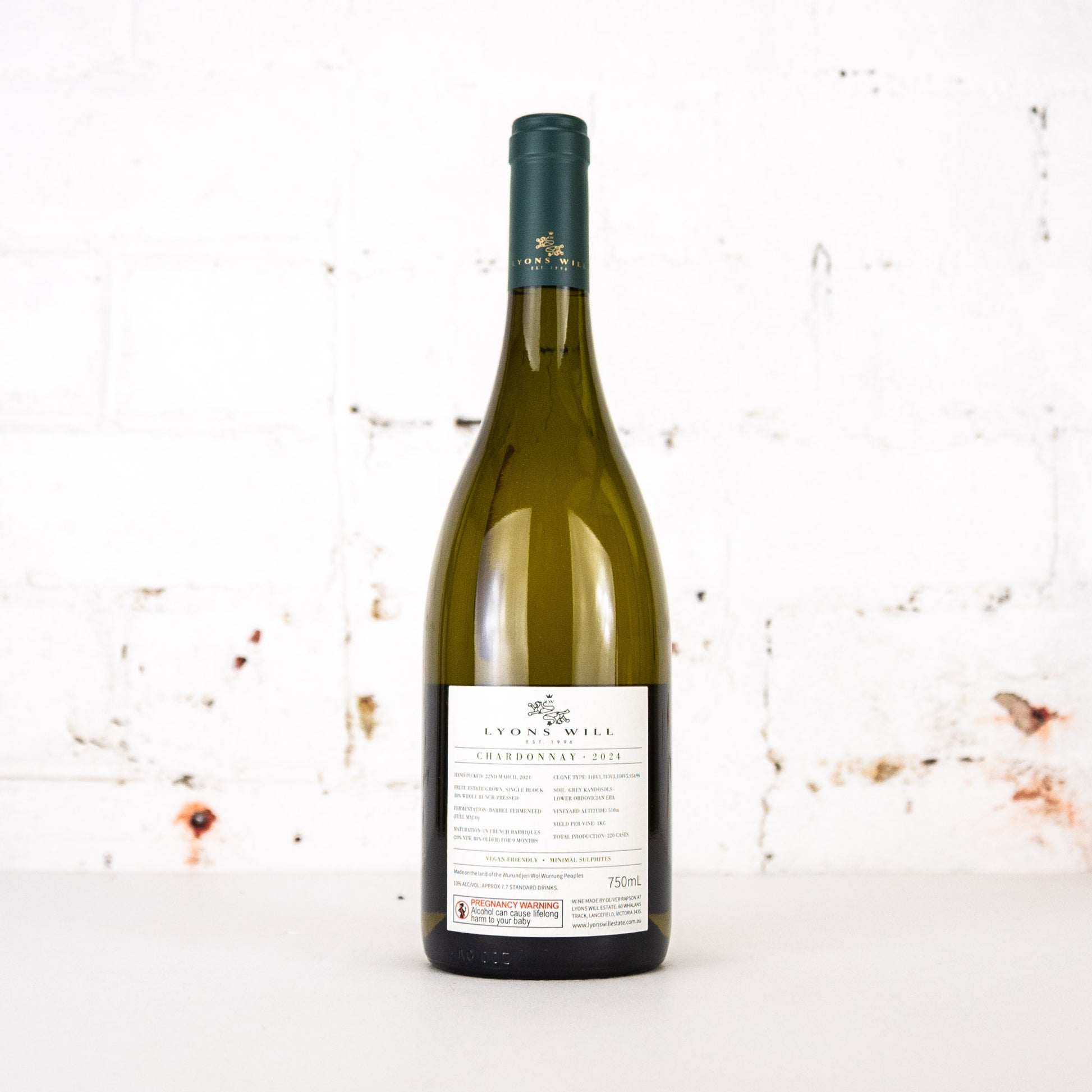 Lyons Will Estate - Chardonnay 2024 750ml