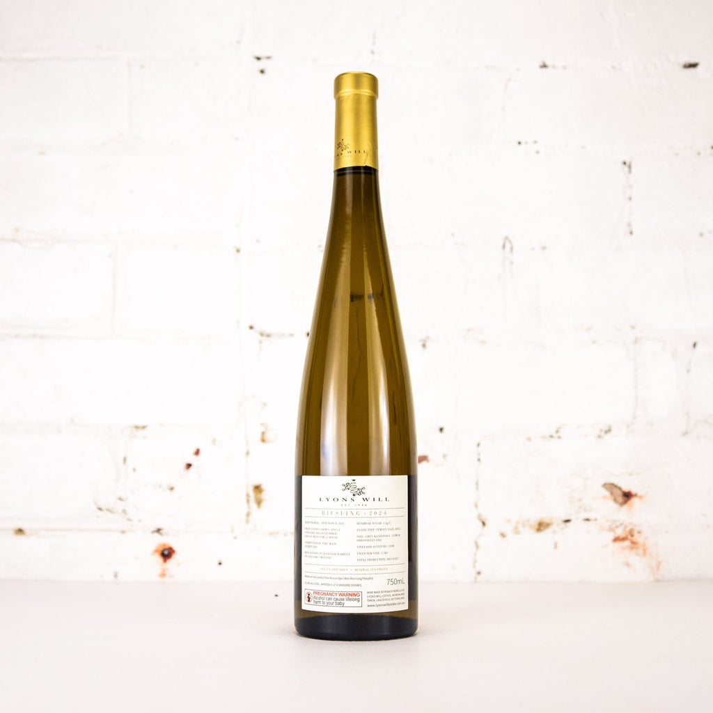 Lyons Will Estate - Riesling 2024 750ml