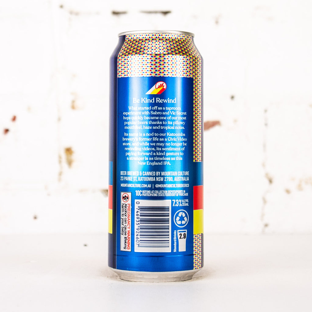 Mountain Culture - Be Kind Rewind NEIPA