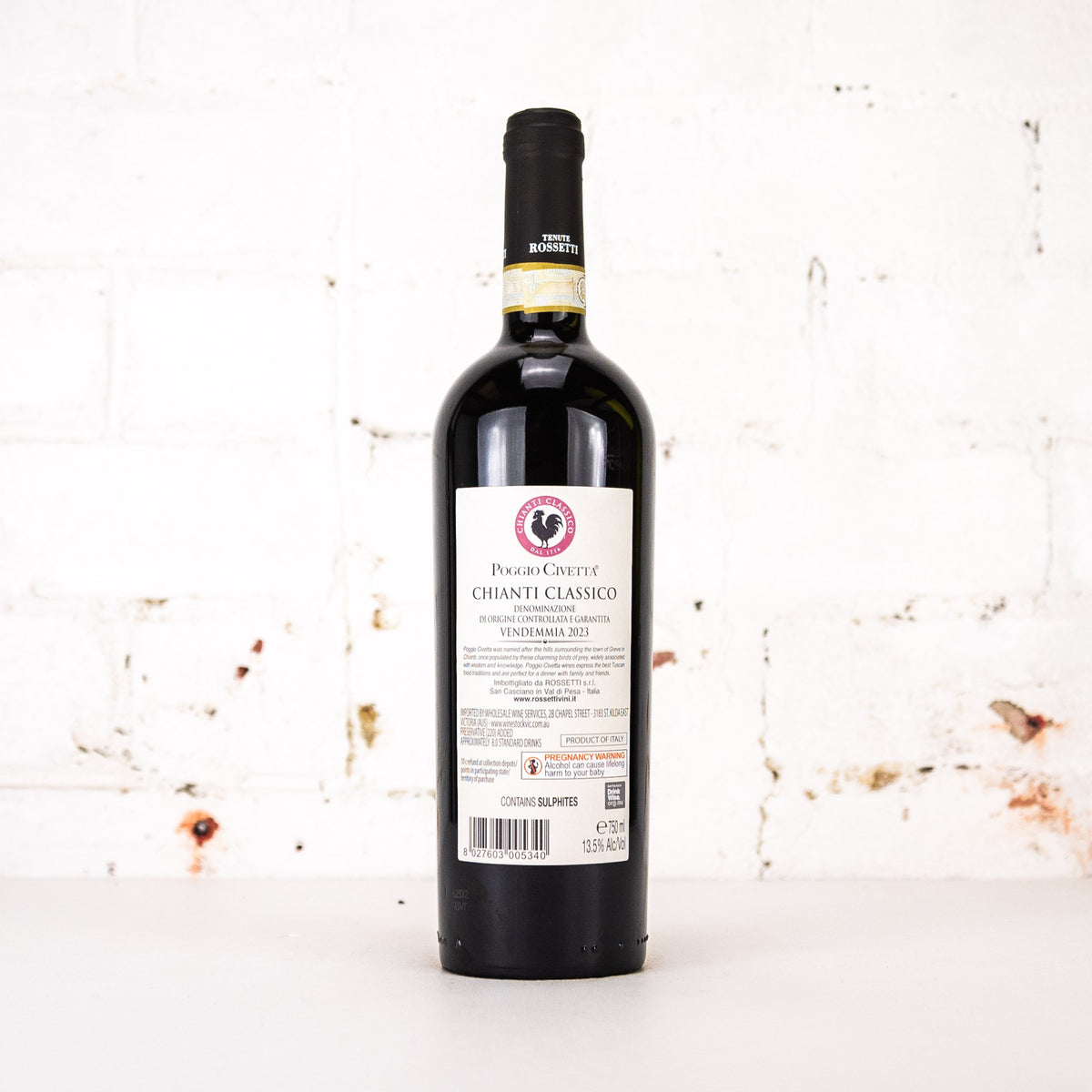 Tenute Rossetti - Poggio Civetta Chianti Classico DOCG 2023 750ml