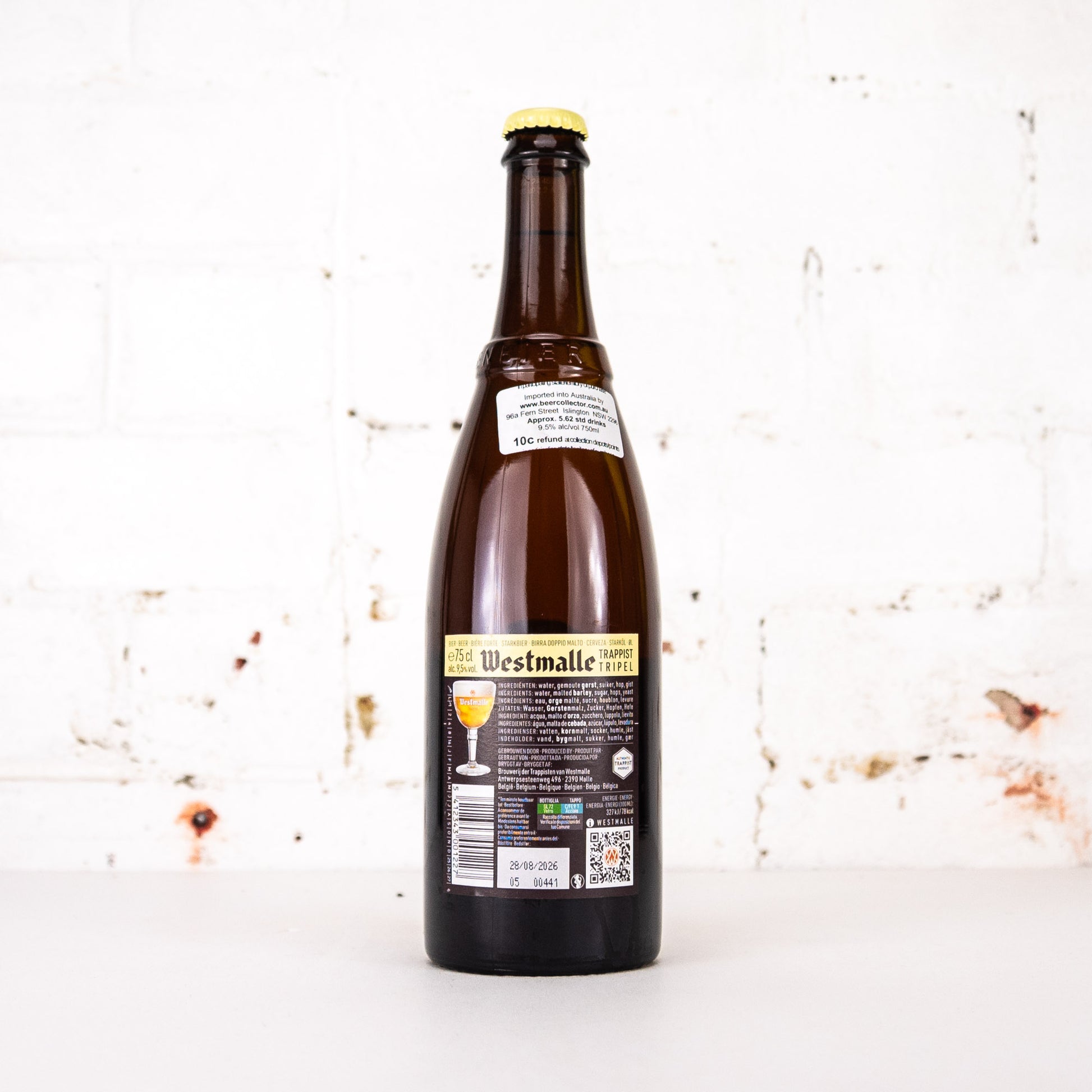 Westmalle - Trappist Tripel 750ml