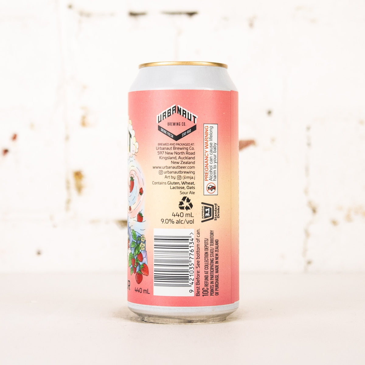 Urbanaut - Strawberry Creme Brulee Imperial Sour